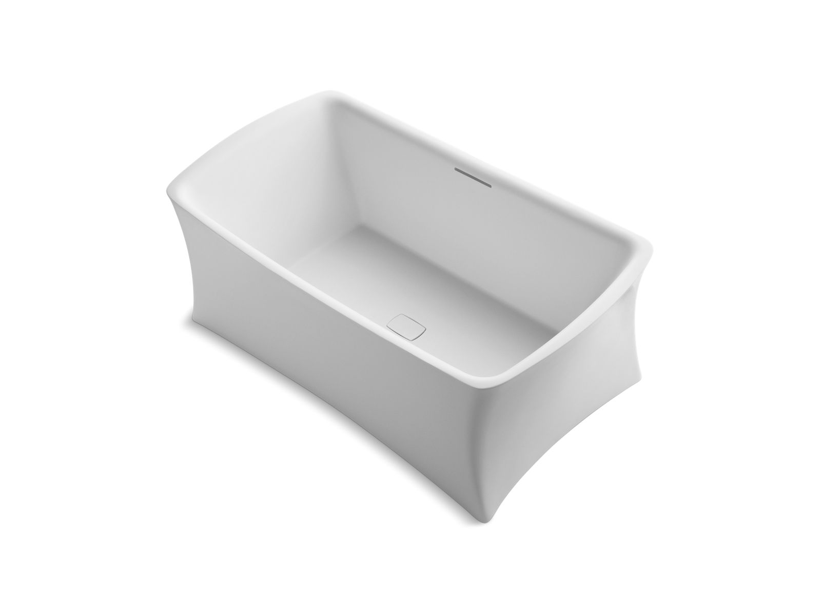 Aliento 65-3/4" x 36" freestanding bath
