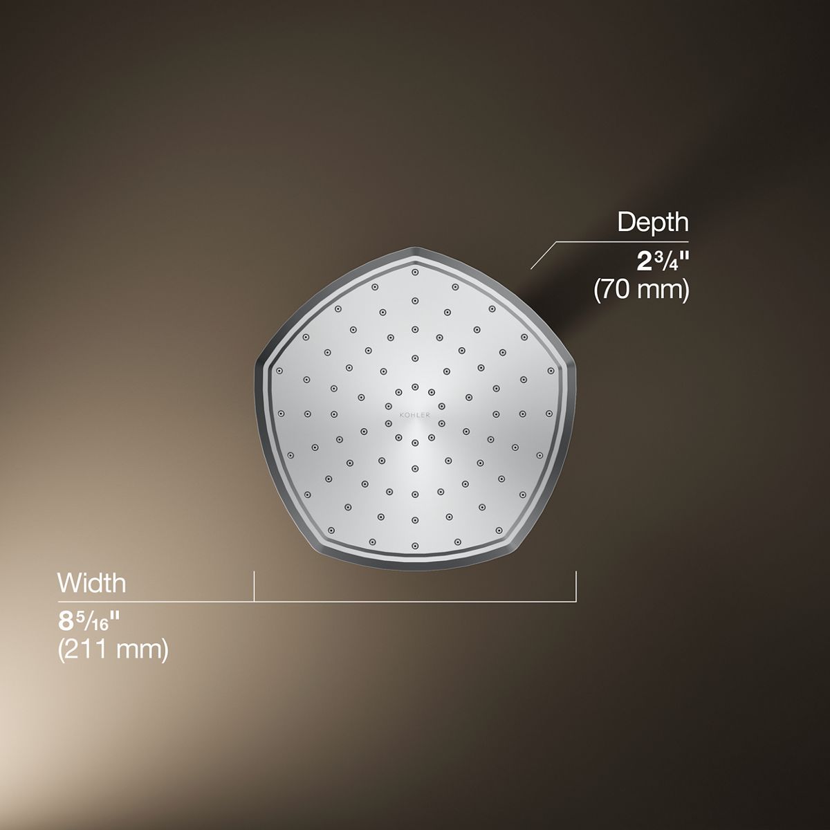 50871-occasion-8-single-function-rainhead-2-5-gpm-17.jpg Occasion® 8" single-function rainhead, 2.5 gpm
