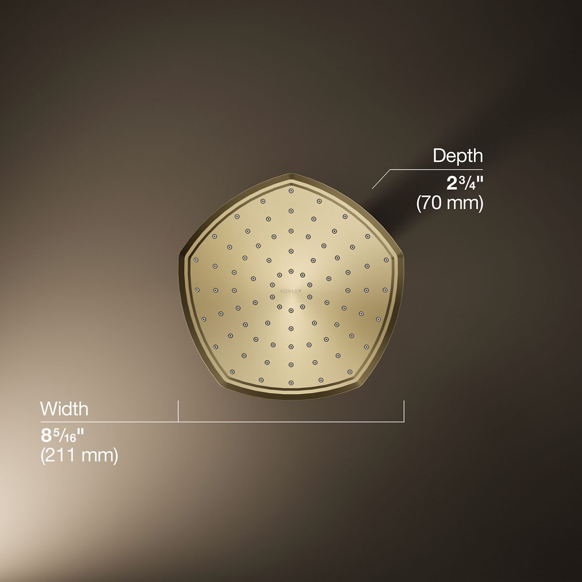 50871-occasion-8-single-function-rainhead-2-5-gpm-24.jpg Occasion® 8" single-function rainhead, 2.5 gpm