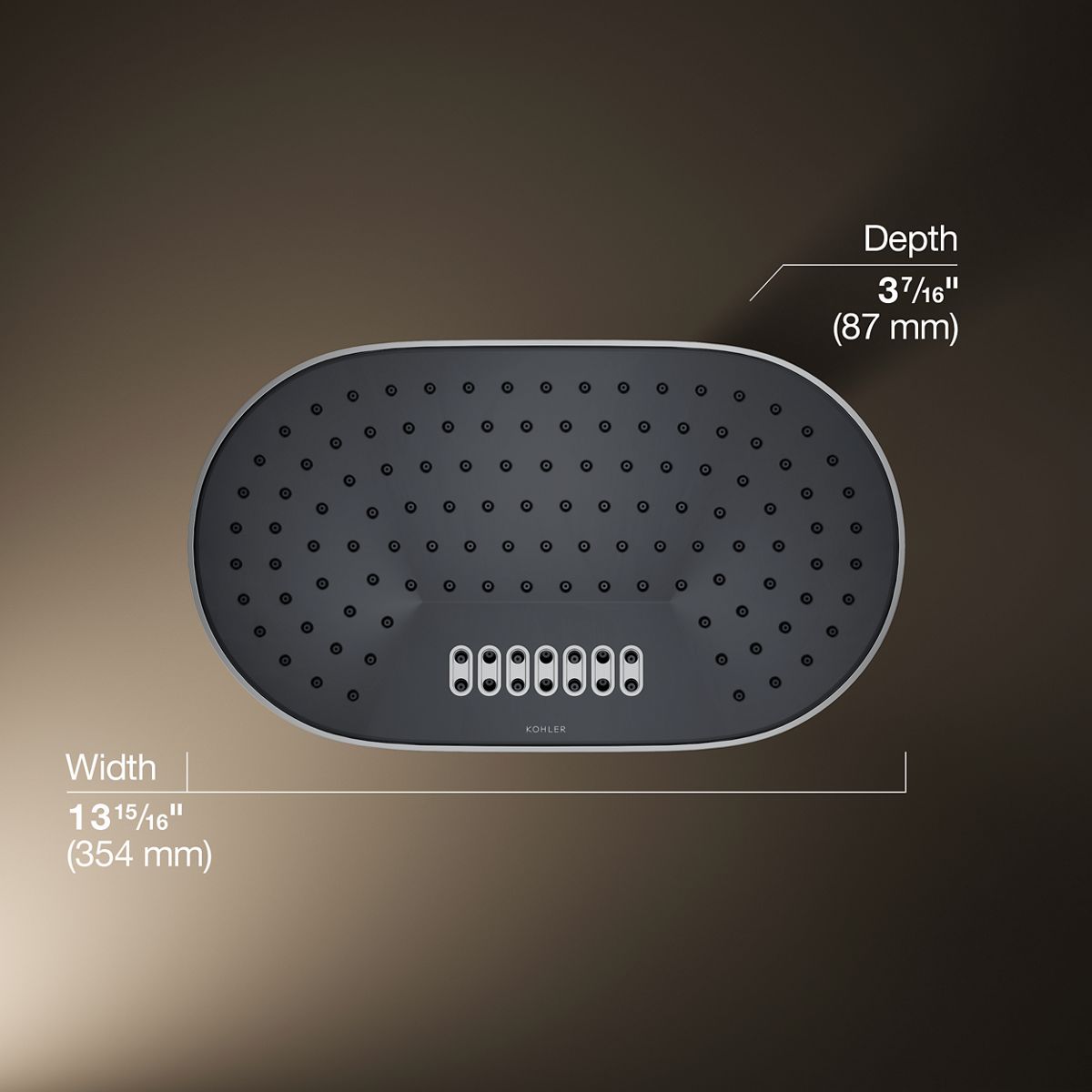 50912-statement-oblong-14-two-function-rainhead-2-5-gpm-17.jpg Statement® Oblong 14" two-function rainhead, 2.5 gpm