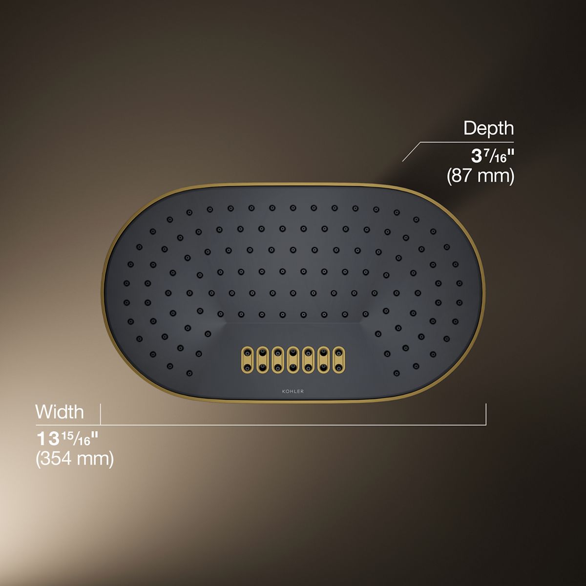 50912-statement-oblong-14-two-function-rainhead-2-5-gpm-18.jpg Statement® Oblong 14" two-function rainhead, 2.5 gpm