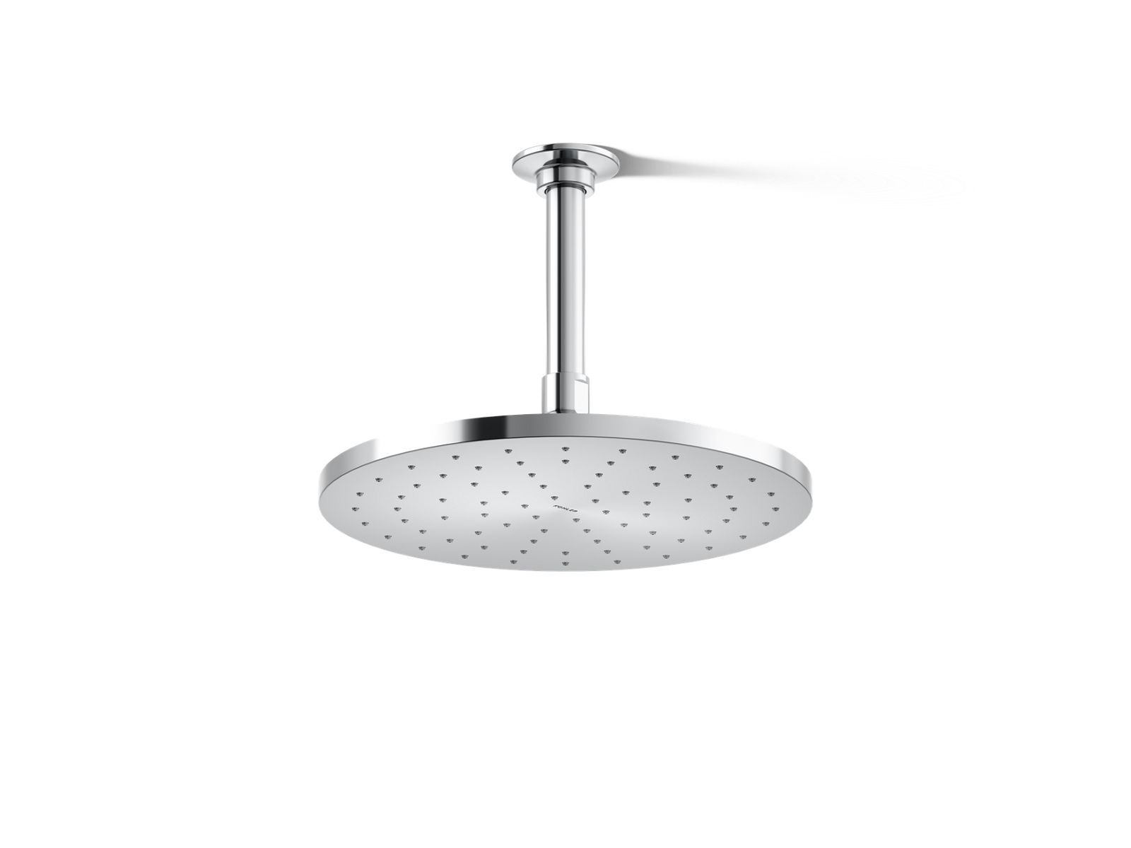 Contemporary Round 10" single-function rainhead, 2.5 gpm