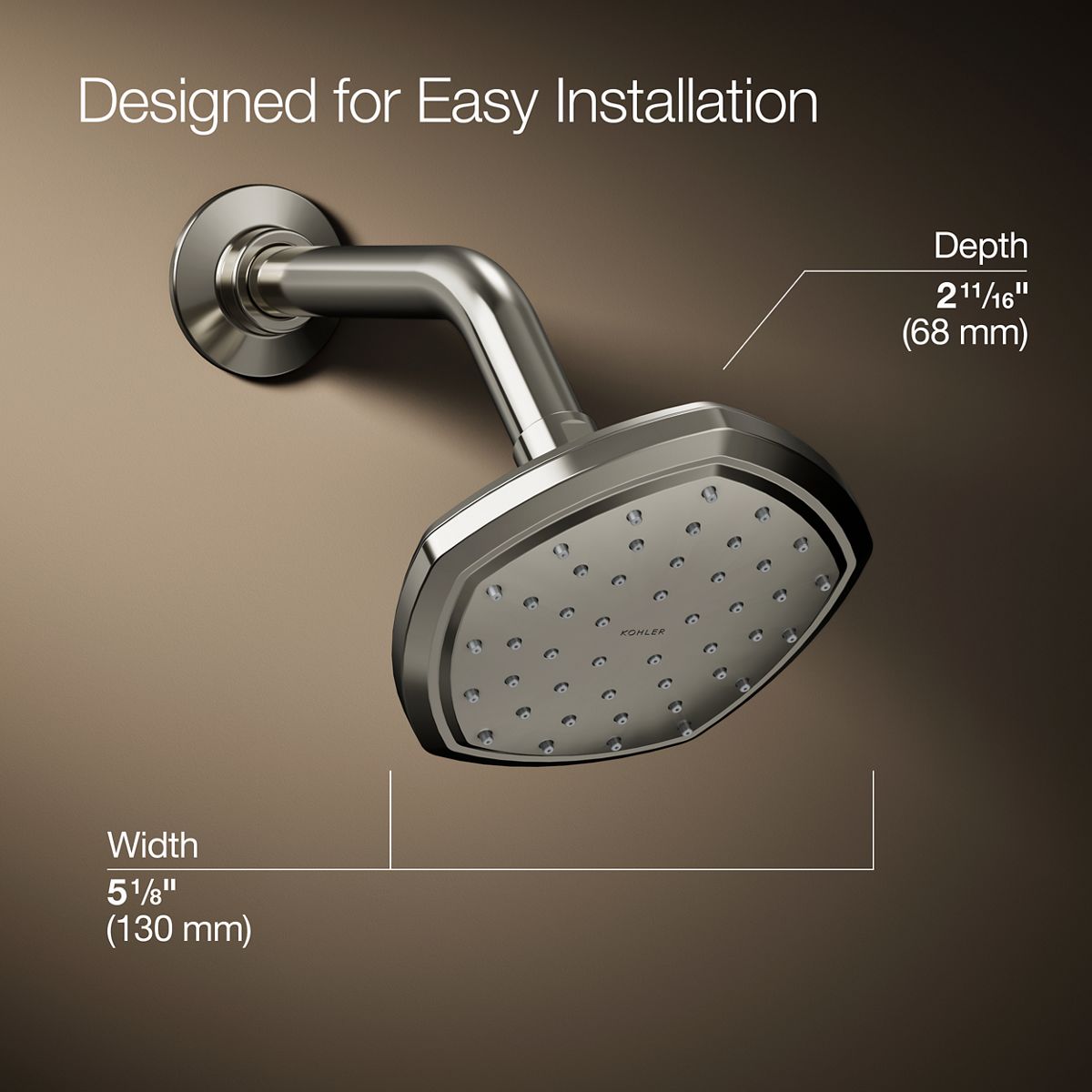 50984-occasion-single-function-showerhead-2-5-gpm-21.jpg Occasion® Single-function showerhead, 2.5 gpm