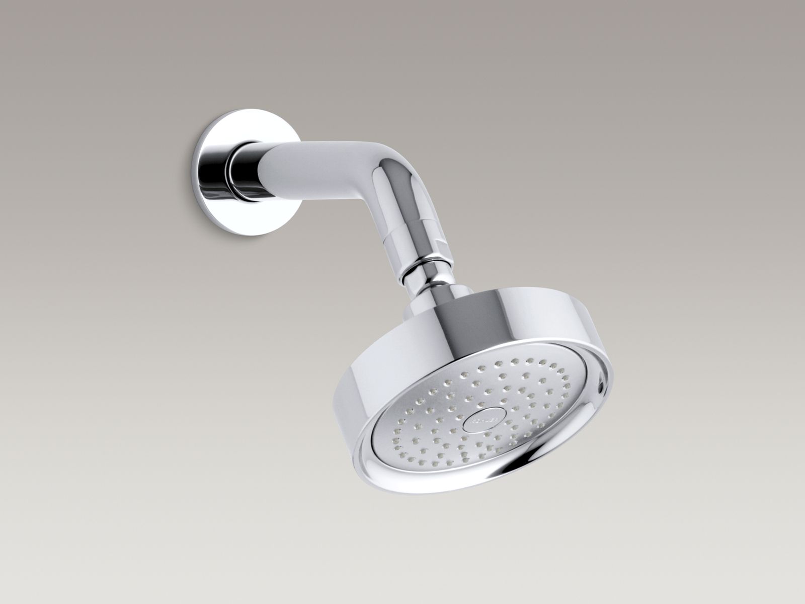 Stillness(R) 2.5 gpm single-function wall-mount showerhead with arm and flange