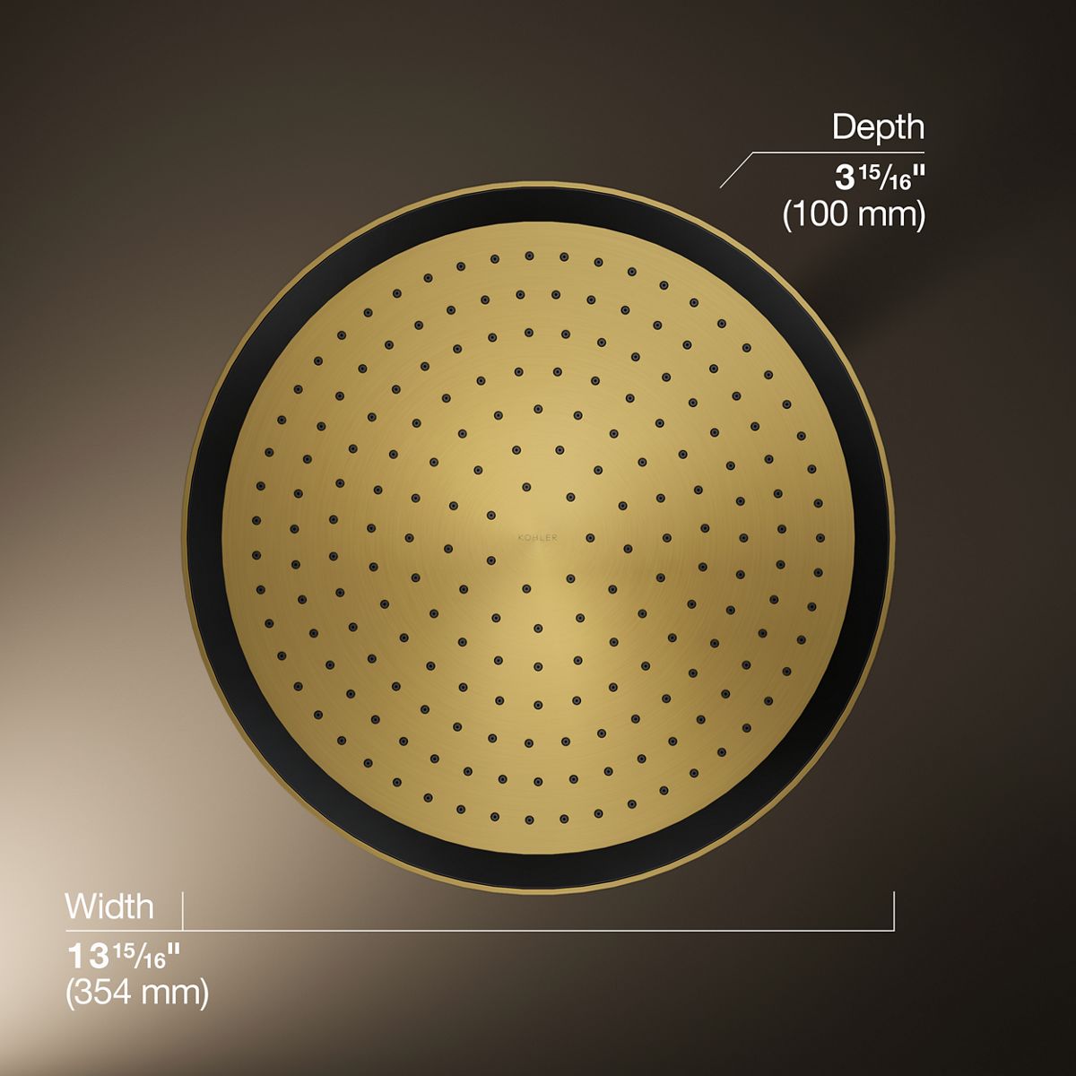 51101-statement-round-14-single-function-rainhead-2-5-gpm-18.jpg Statement® Round 14" single-function rainhead, 2.5 gpm
