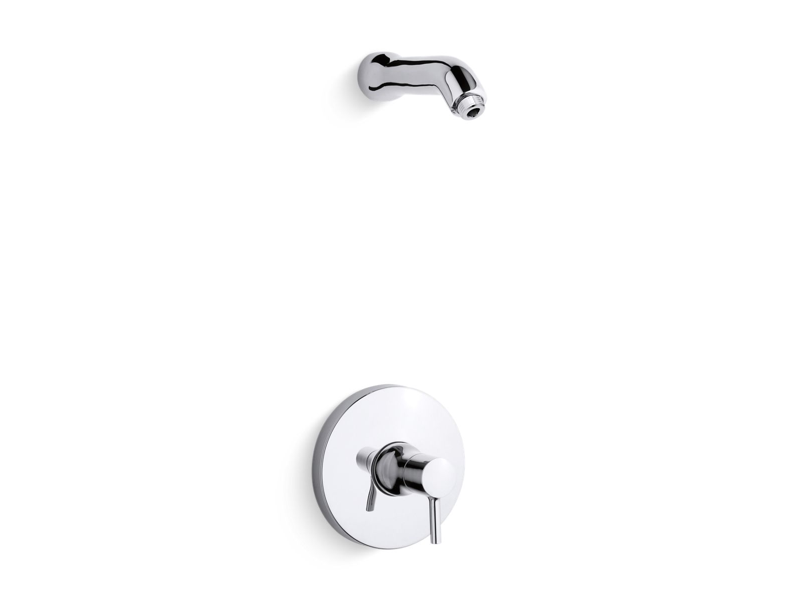 Toobi® Rite-Temp® shower trim kit with lever handle, without showerhead