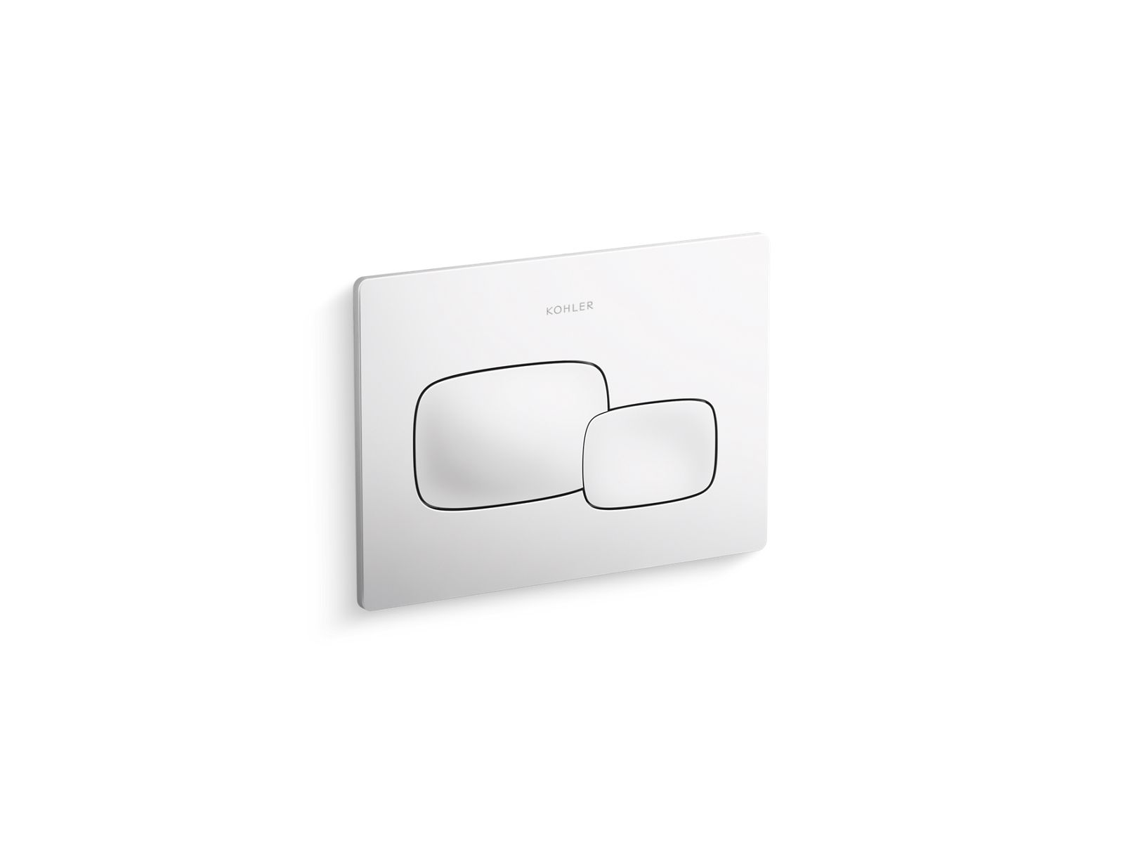 51681-cue-flush-actuator-plate-for-2-x-4-in-wall-tank-and-carrier-system-2.jpg Cue® Flush actuator plate for 2"x 4" in-wall tank and carrier system