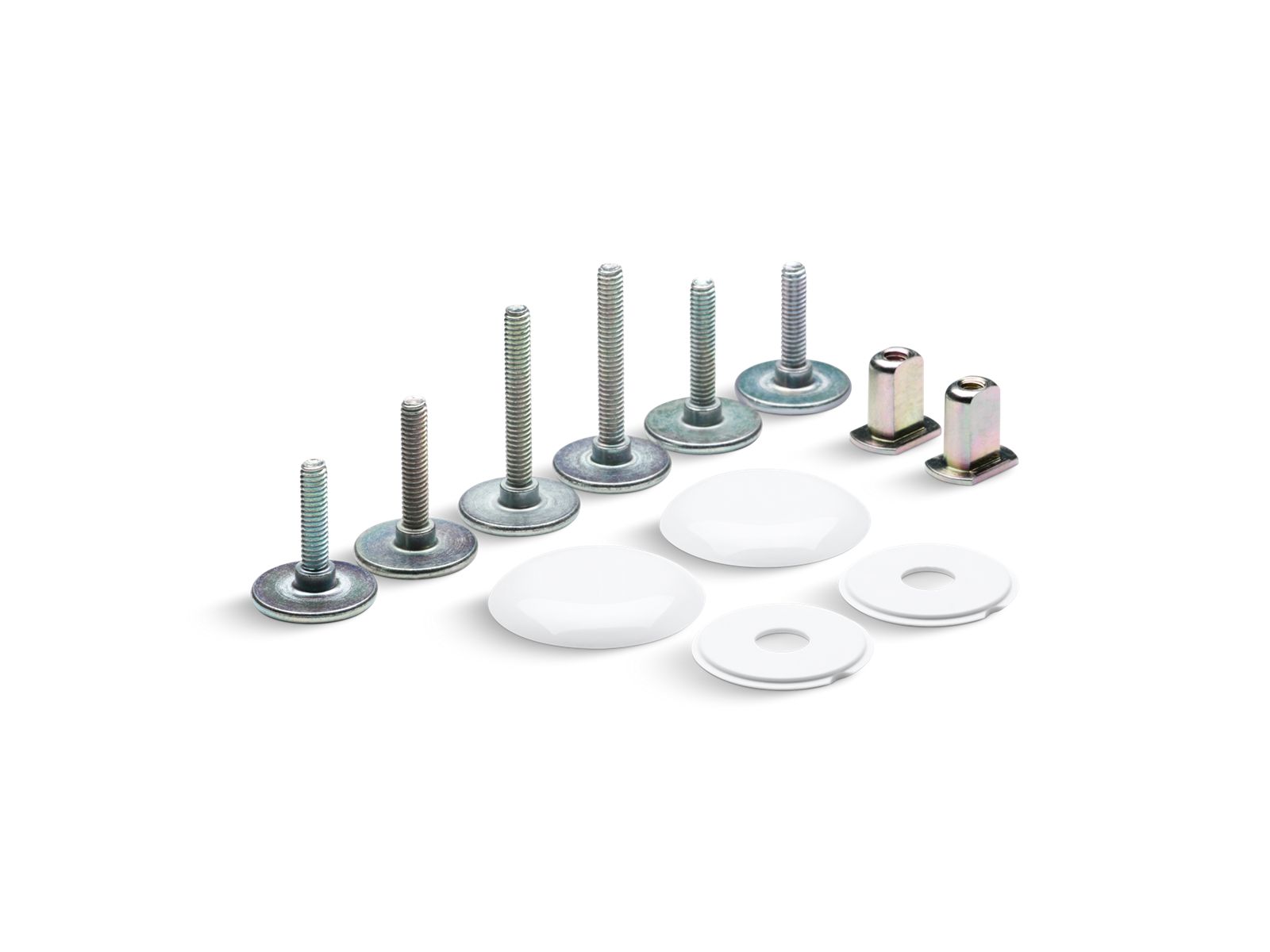 Clean Caps® Low-profile toilet bolt caps