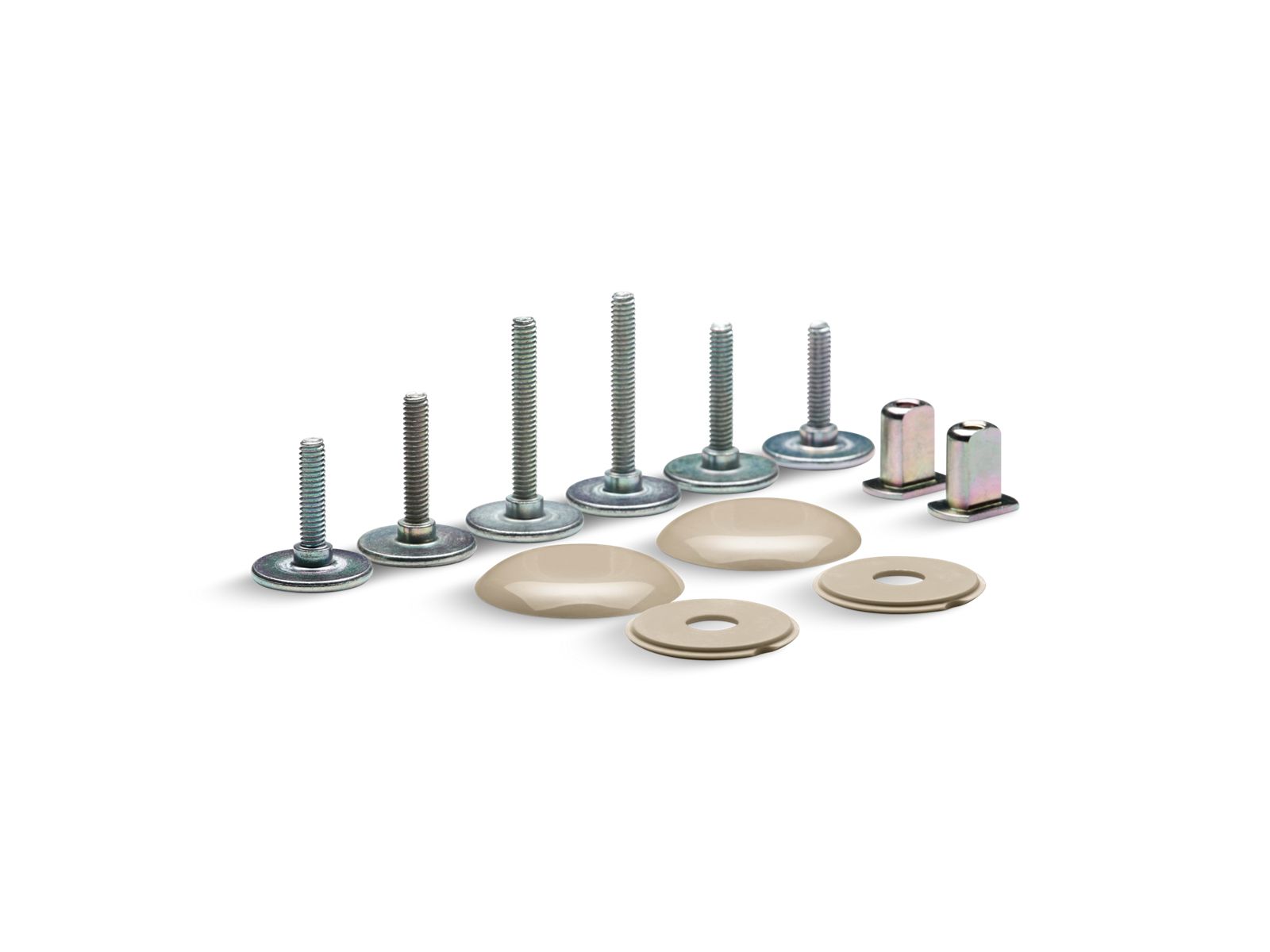 Clean Caps® Low-profile toilet bolt caps