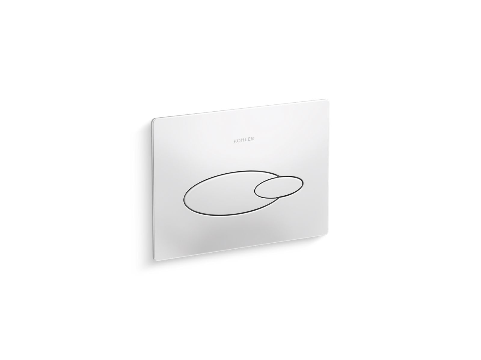 Droplet® Flush actuator plate for 2"x4" in-wall tank and carrier system