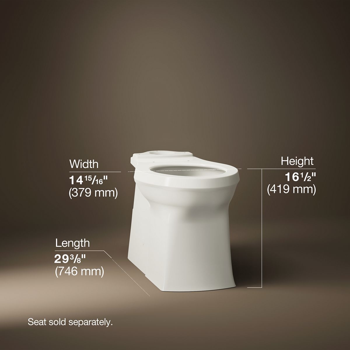 51931-corbelle-elongated-toilet-bowl-with-skirted-trapway-26.jpg Corbelle® Elongated toilet bowl with skirted trapway