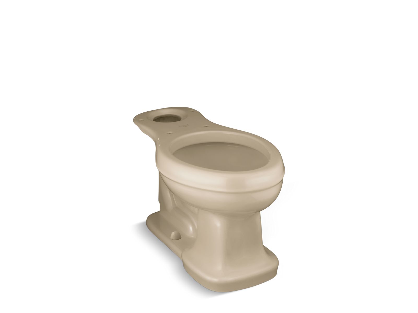 Bancroft® Elongated toilet bowl with concealed trapway