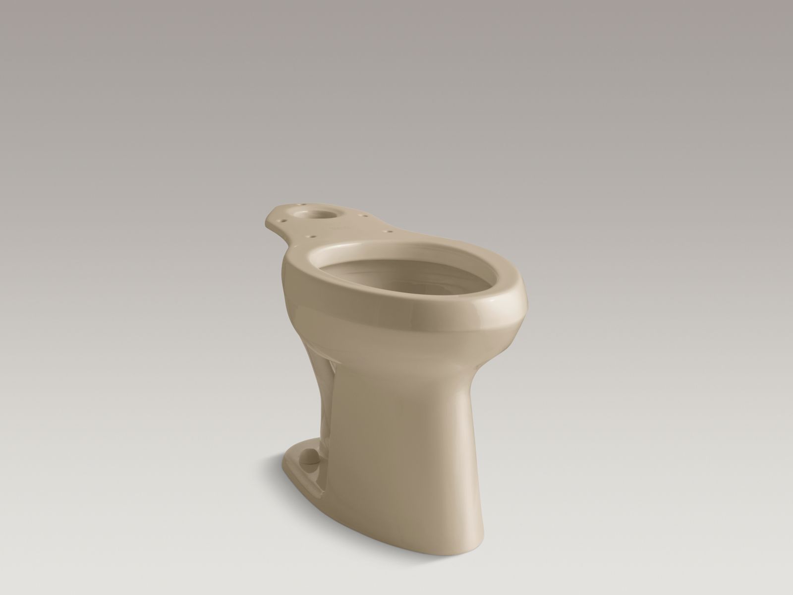 Highline® Elongated toilet bowl with bedpan lugs