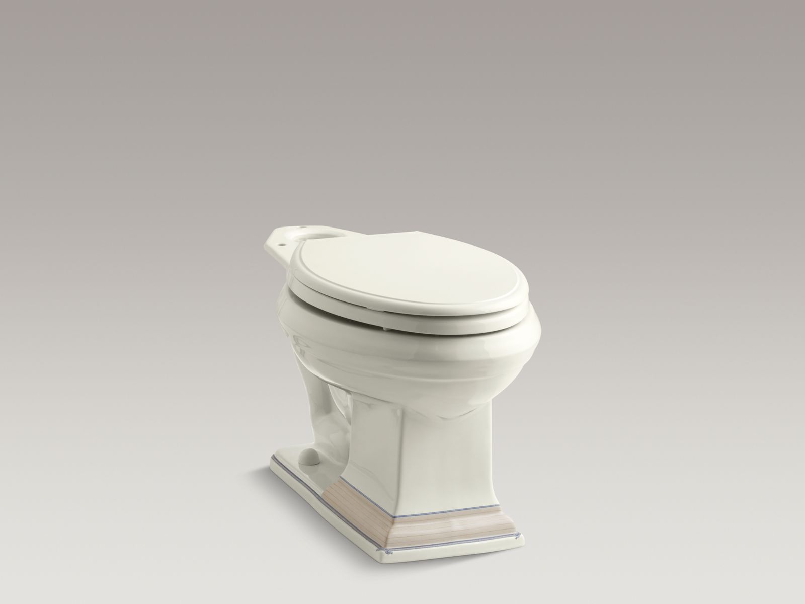 Close Reach design on Memoirs(R) two-piece elongated toilet bowl