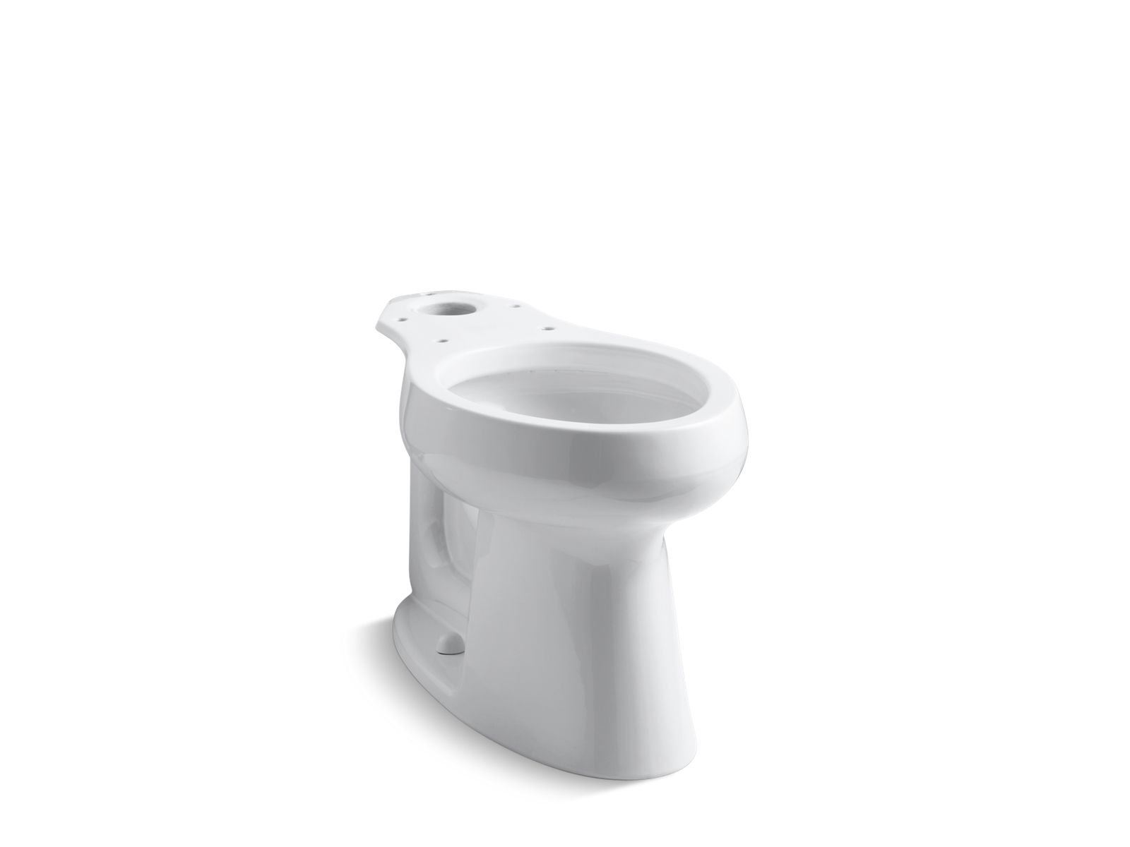 Highline® Elongated toilet bowl with bedpan lugs