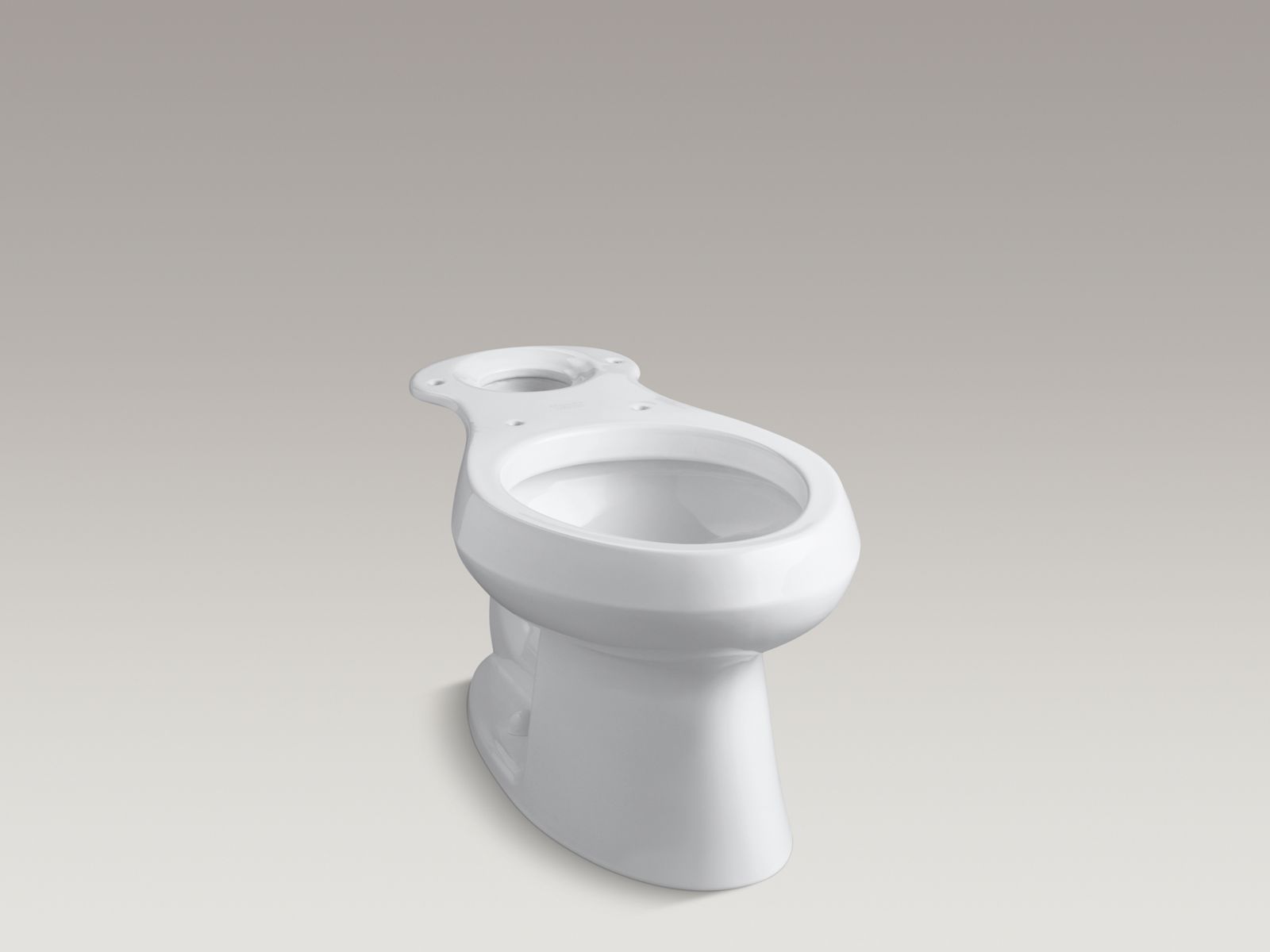 Wellworth(R) elongated toilet bowl with Class Five(R) flushing technology