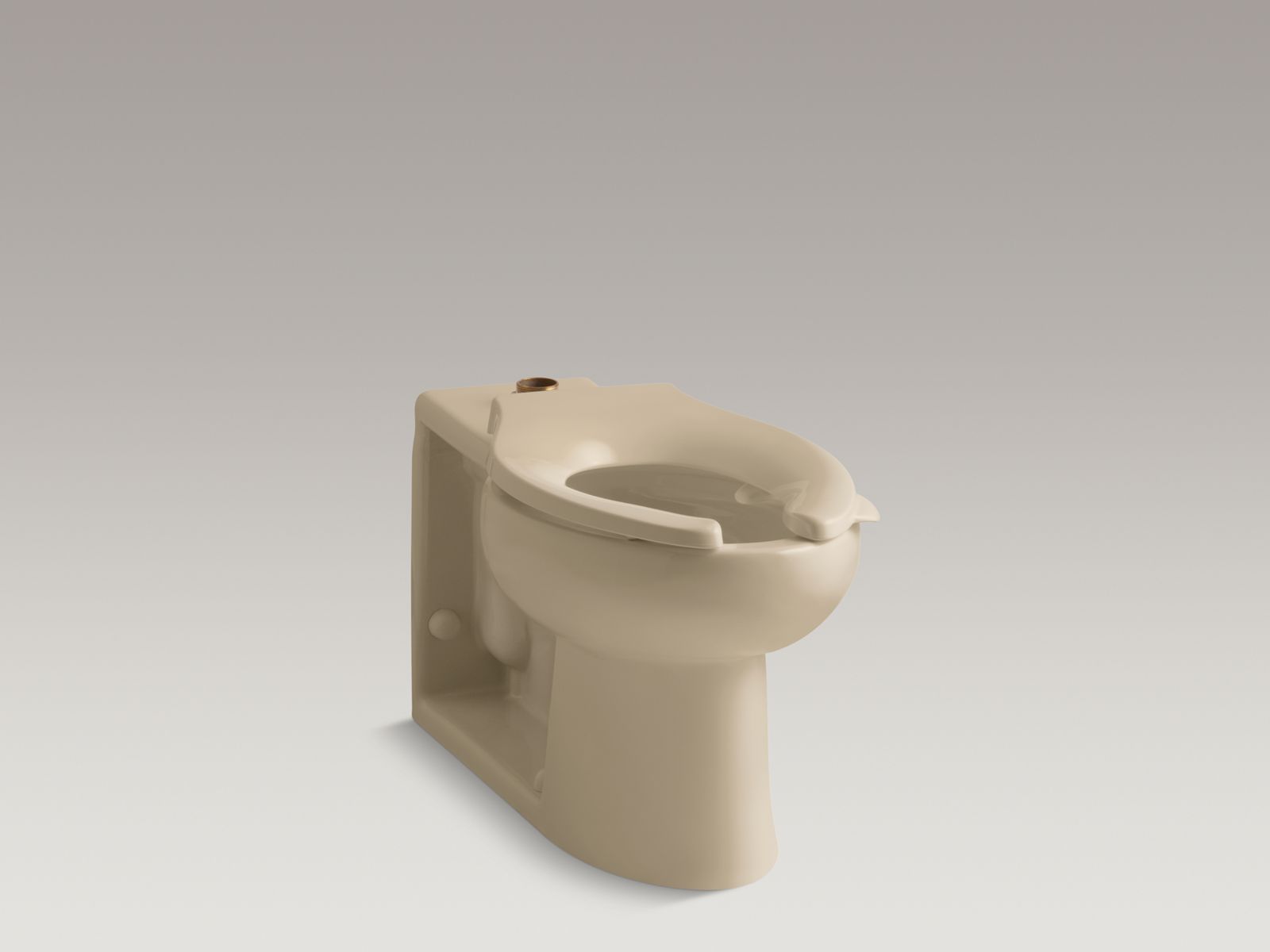 Anglesey™ Floor-mount top spud flushometer bowl with bedpan lugs