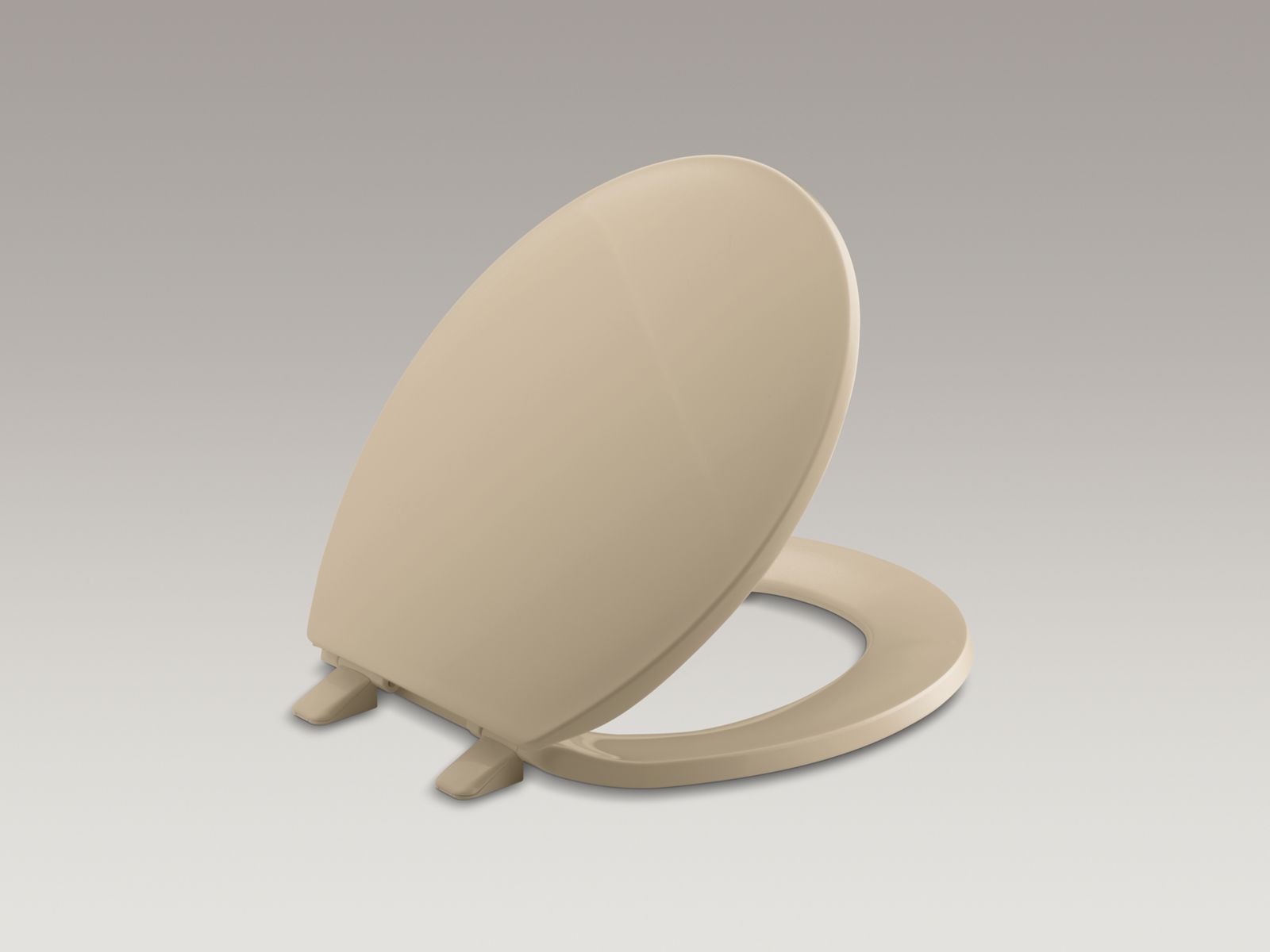 Brevia™ Quick-Release™ round-front toilet seat