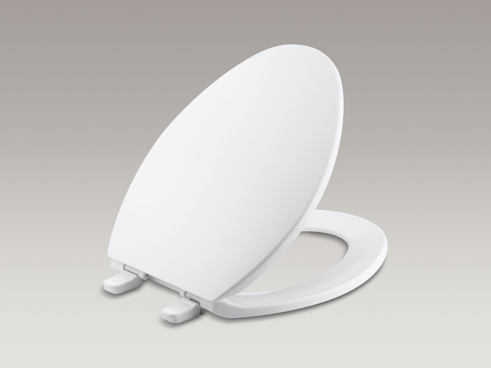 Brevia(TM) elongated closed-front toilet seat