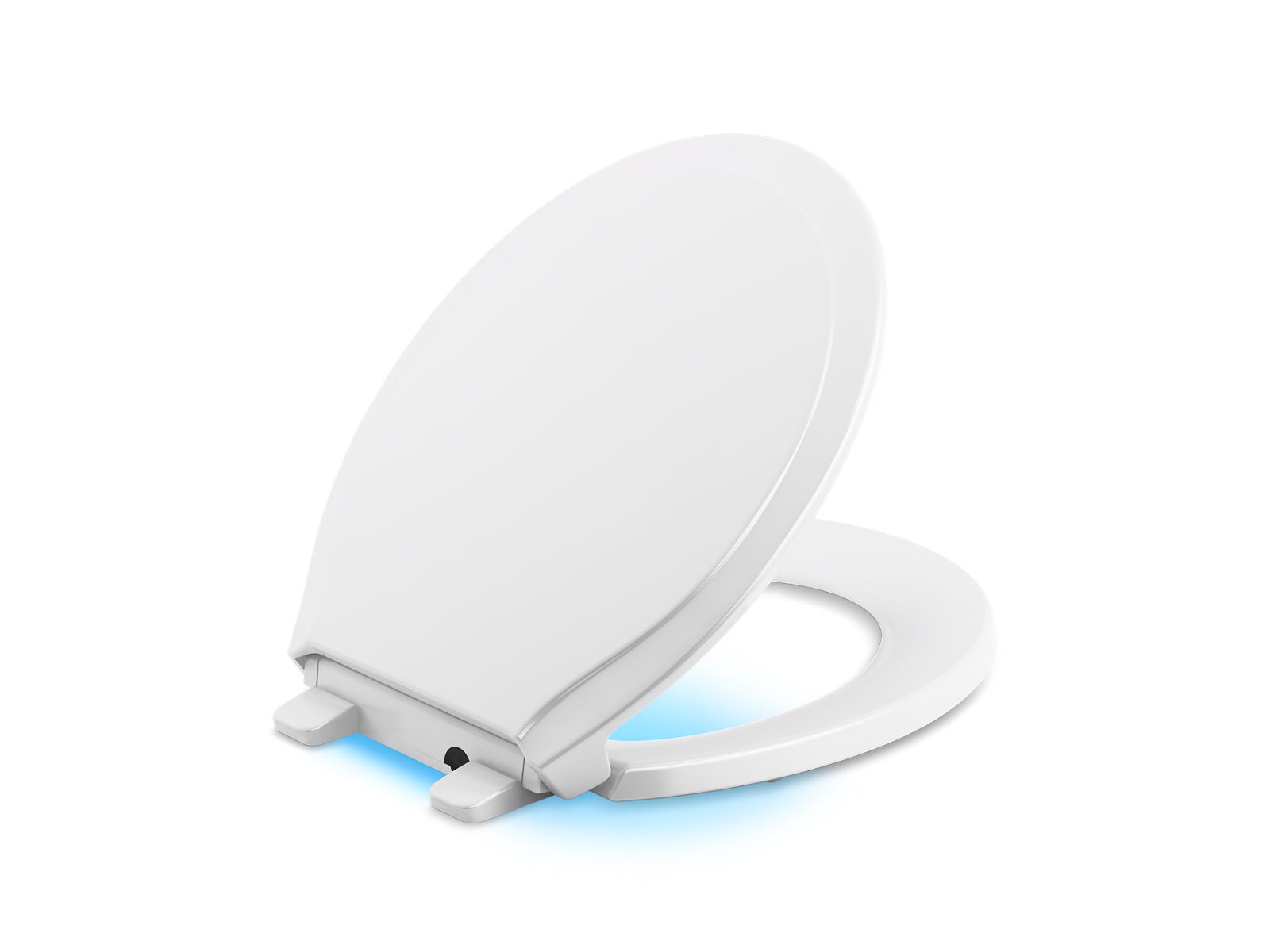 Rutledge® Nightlight Quiet-Close™ round-front toilet seat