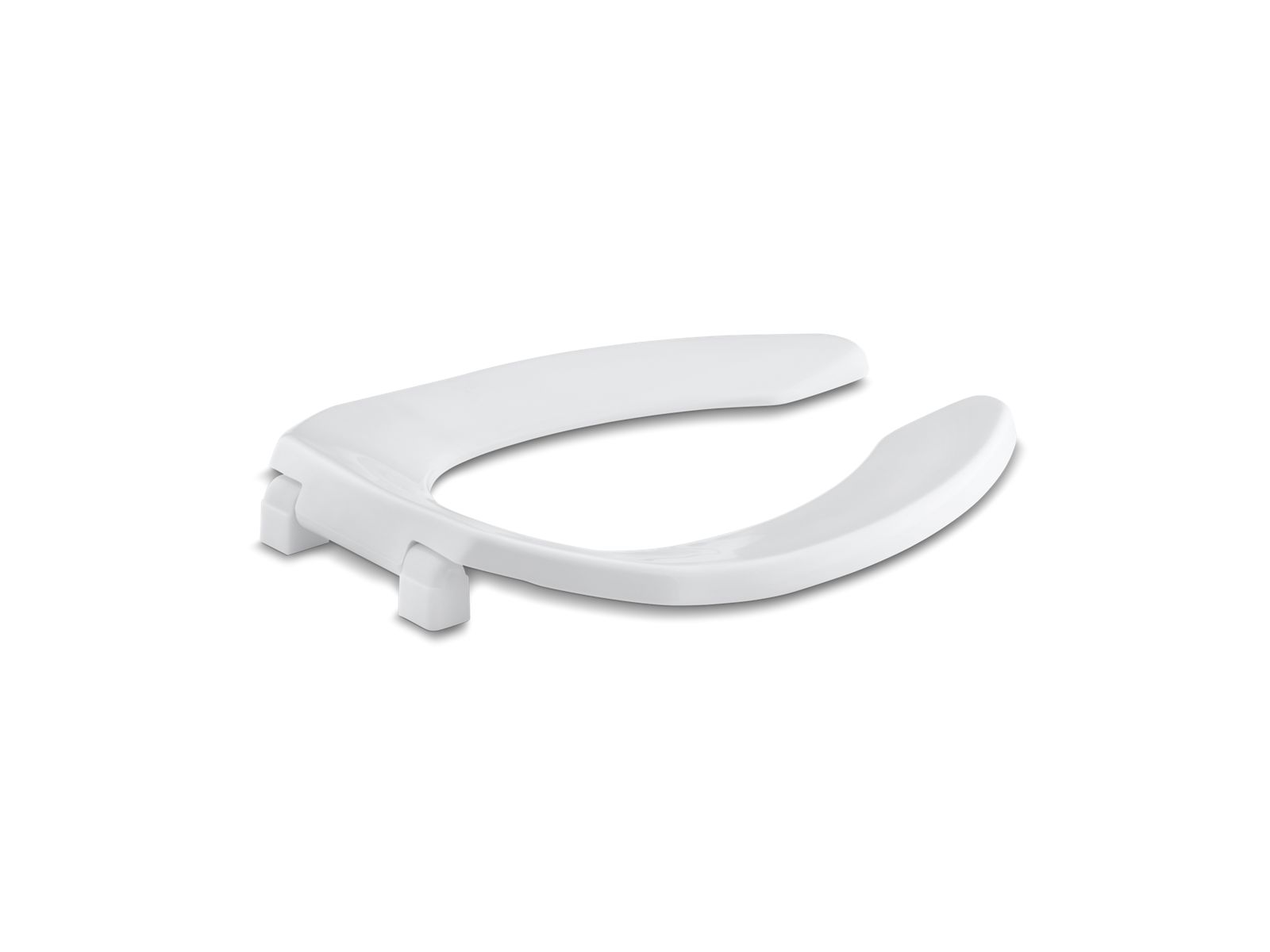 Lustra™ Elongated toilet seat with self-raising hinge