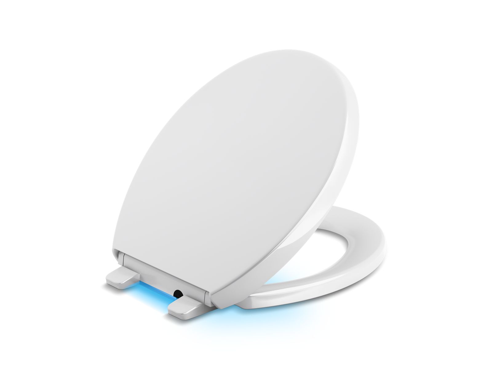 Reveal® Nightlight Quiet-Close™ round-front toilet seat