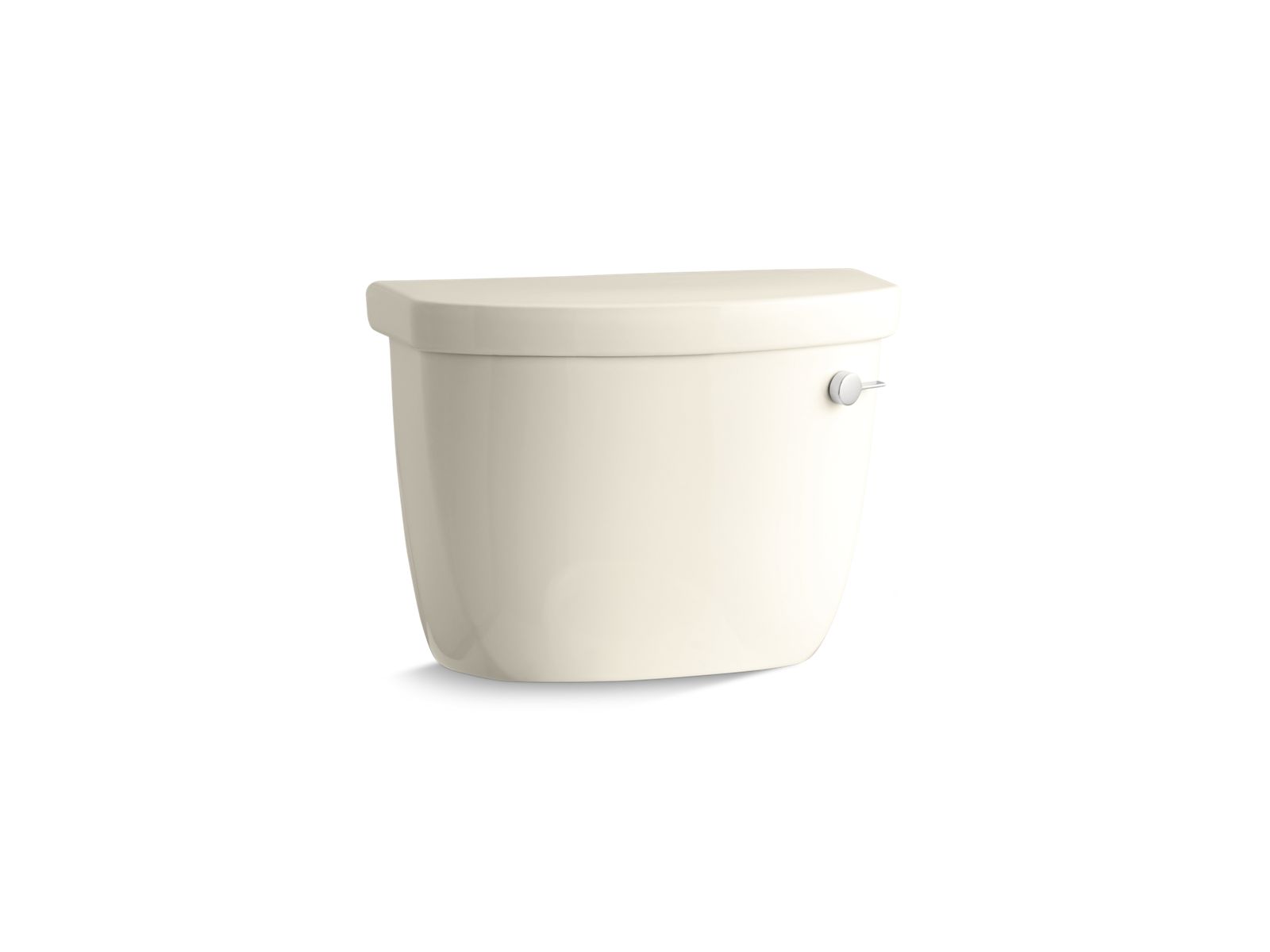 Cimarron® 1.28 gpf insulated toilet tank with right-hand trip lever