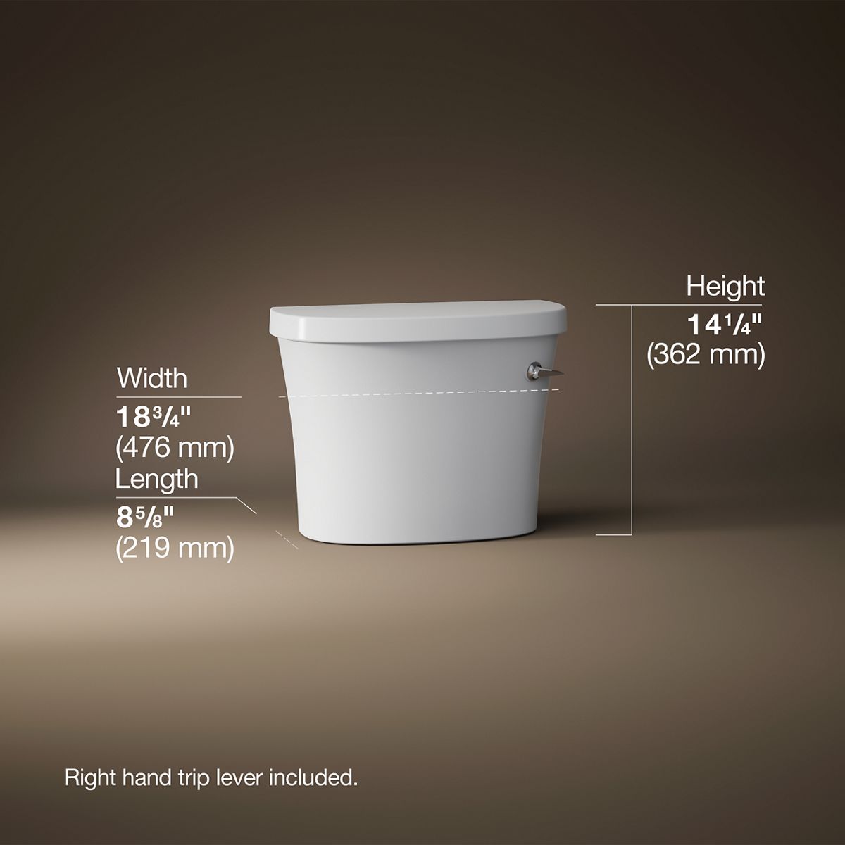 54626-kingston-toilet-tank-1-28-gpf-8.jpg Kingston™ Toilet tank, 1.28 gpf