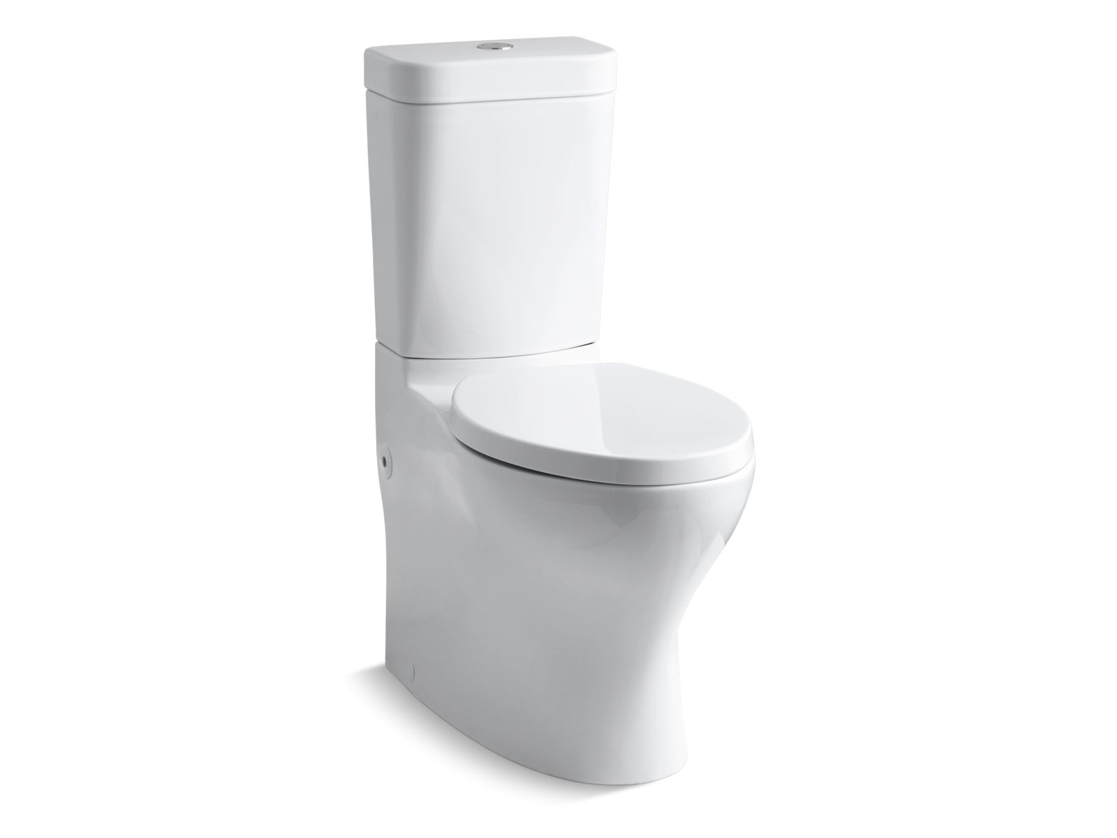 Persuade® Circ Two-piece elongated toilet with skirted trapway, dual-flush