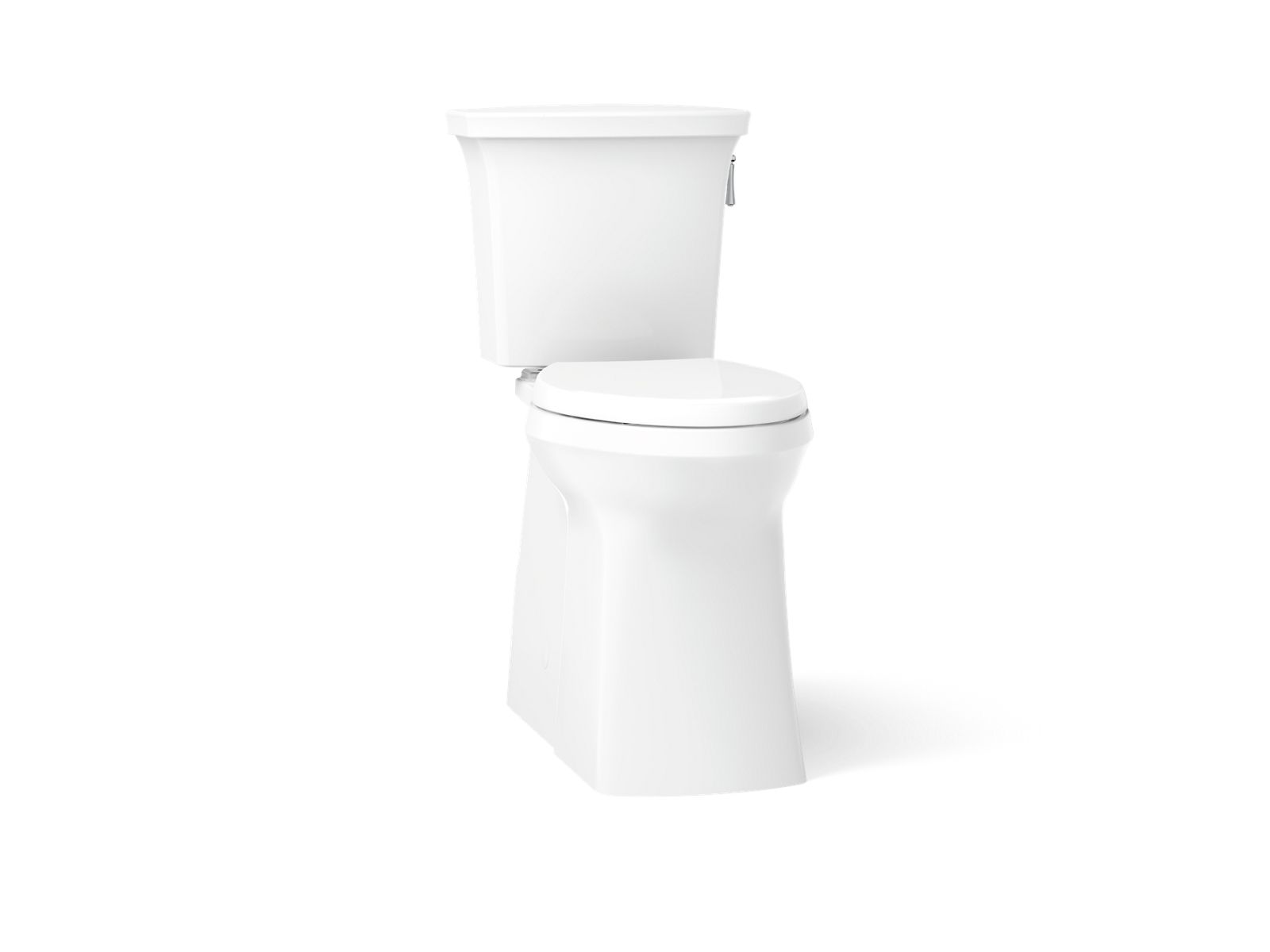 Corbelle® Tall two-piece elongated toilet with skirted trapway, 1.28 gpf