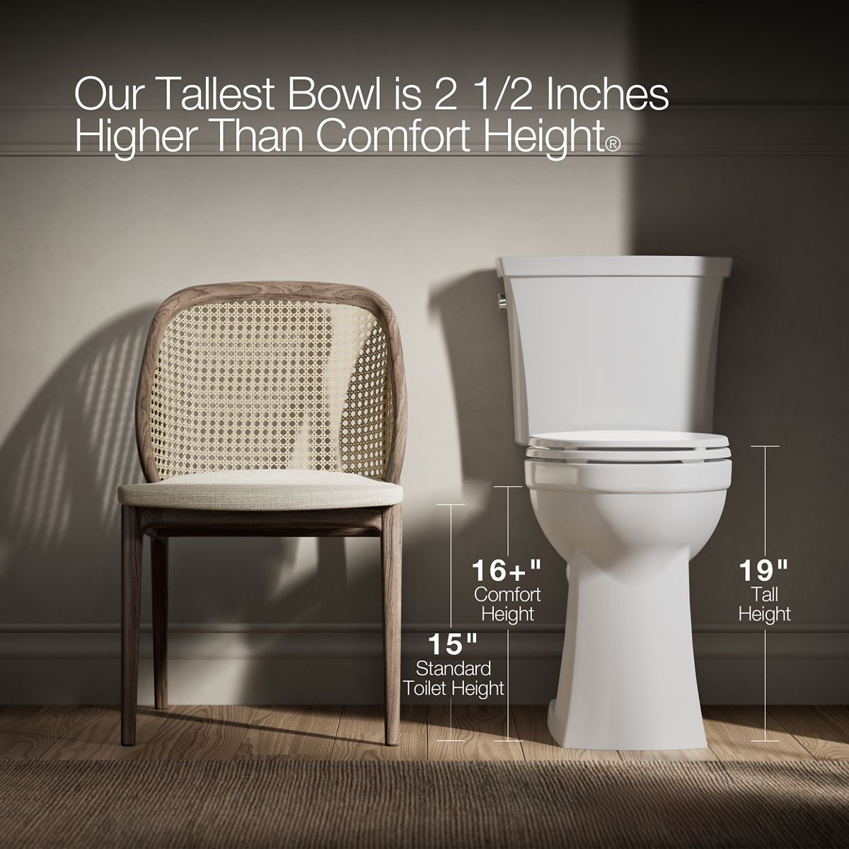 55051-corbelle-tall-two-piece-elongated-toilet-with-skirted-trapway-1-28-gpf-8.jpg Corbelle® Tall two-piece elongated toilet with skirted trapway, 1.28 gpf
