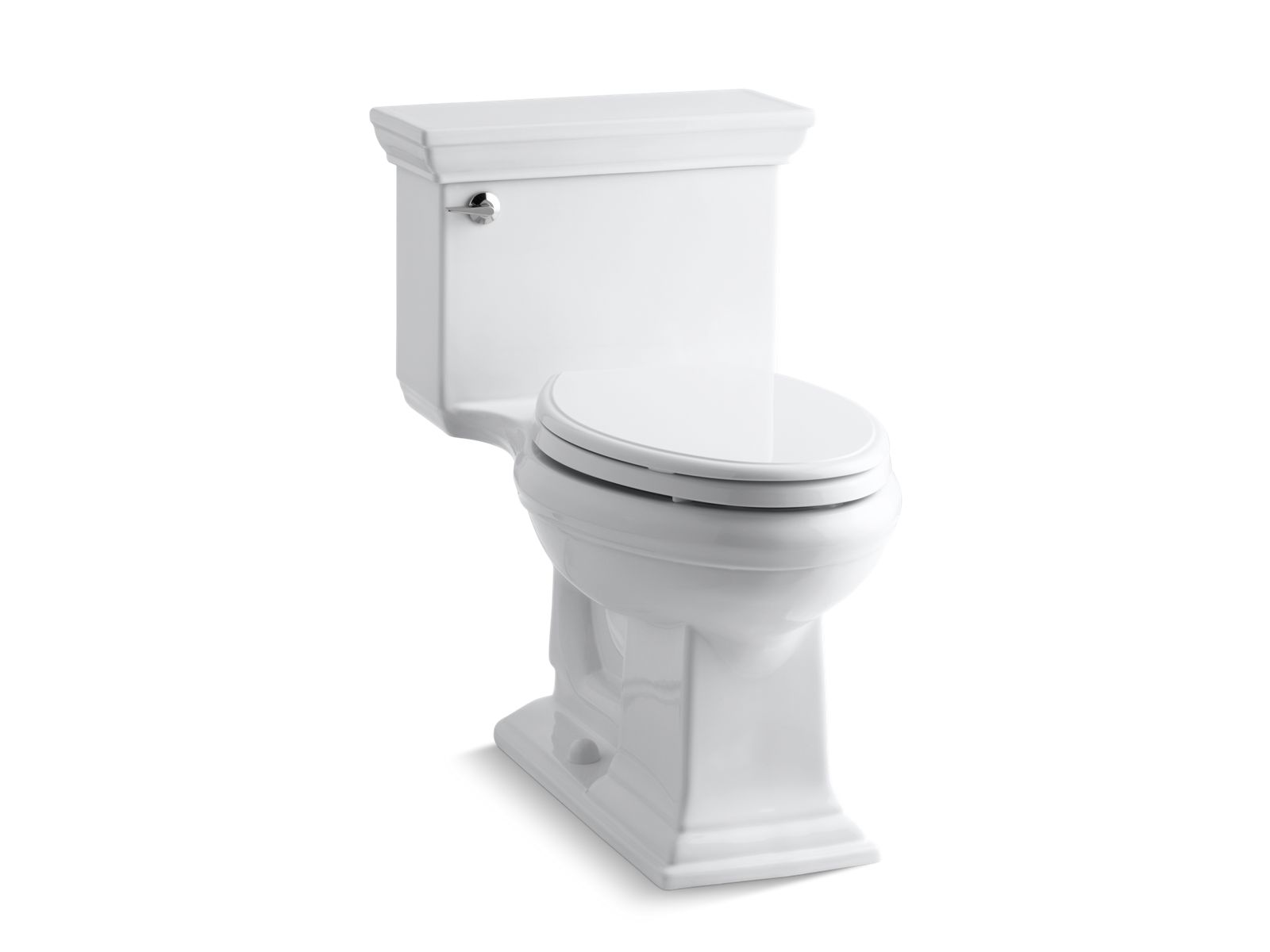 Memoirs® Stately One-piece compact elongated toilet, 1.28 gpf