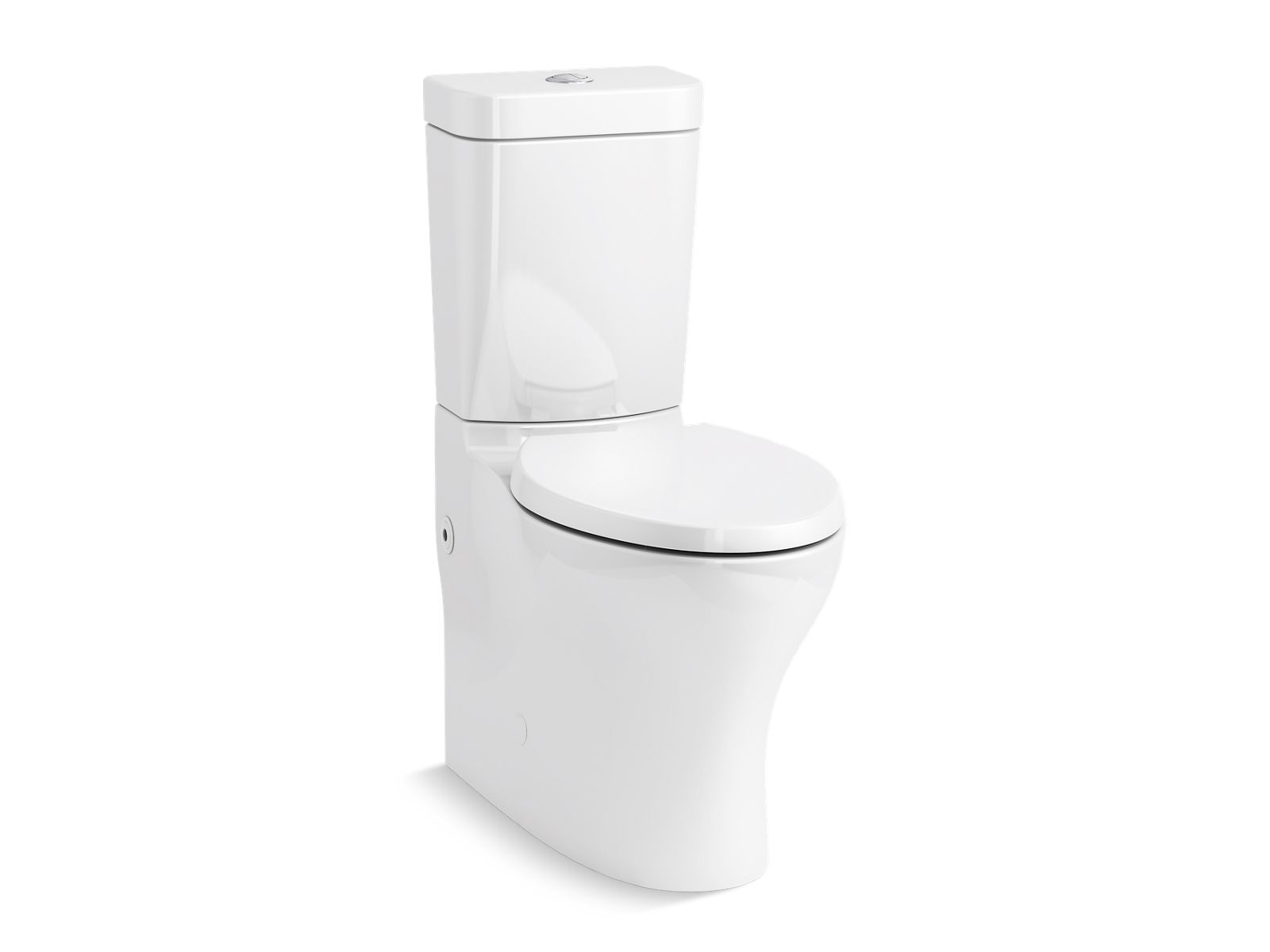 Persuade® Circ Two-piece elongated toilet with skirted toilet, dual-flush
