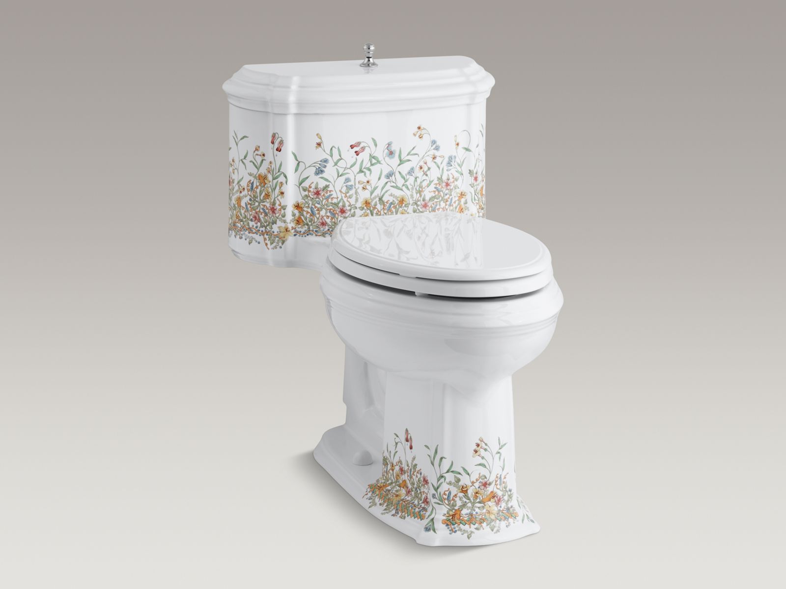 Portrait® One-piece elongated toilet with concealed trapway, 1.6 gpf