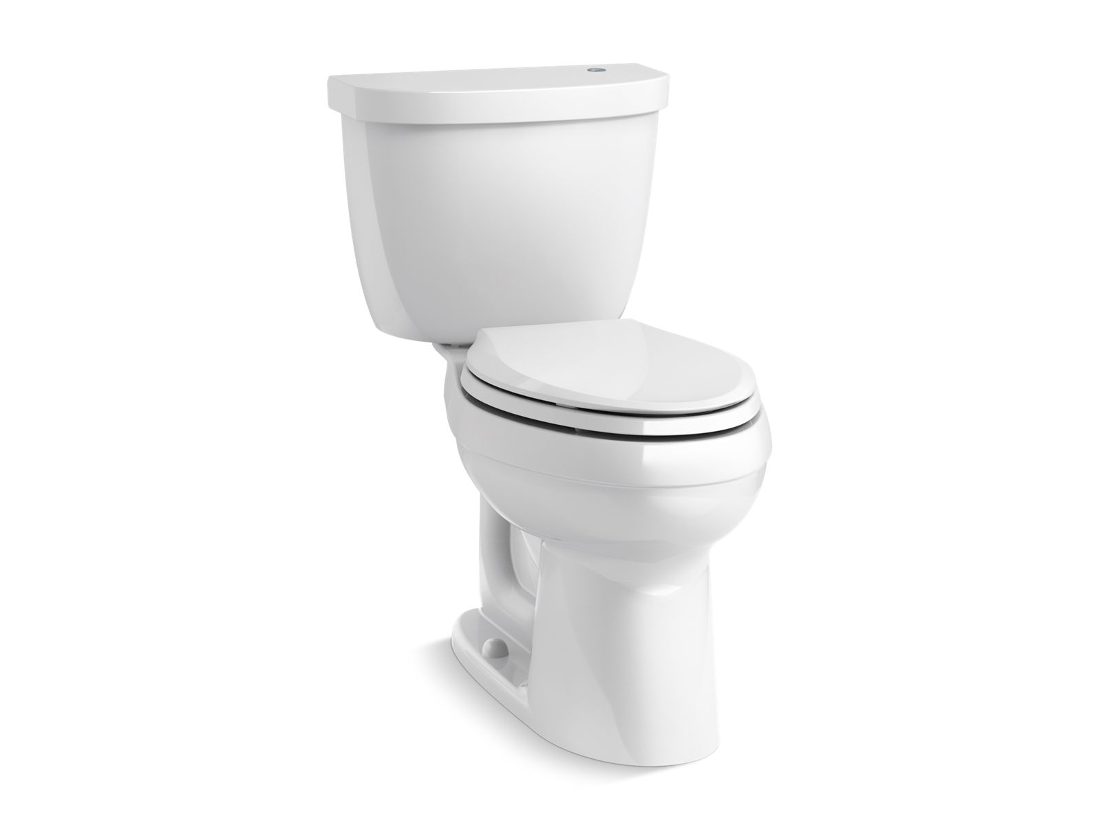 Cimarron® 1.28 gpf two-piece elongated chair height toilet
