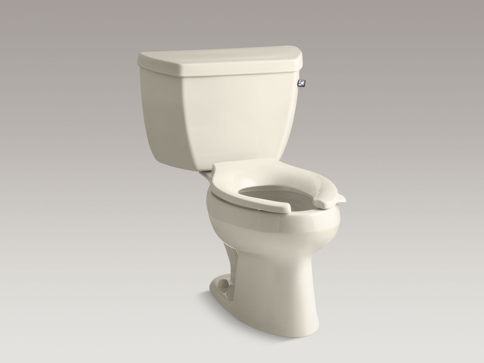 Wellworth(R) classic two-piece elongated 1.6 gpf toilet with Class Five(R) flushing technology and Insuliner(R) tank liner with right-hand trip lever