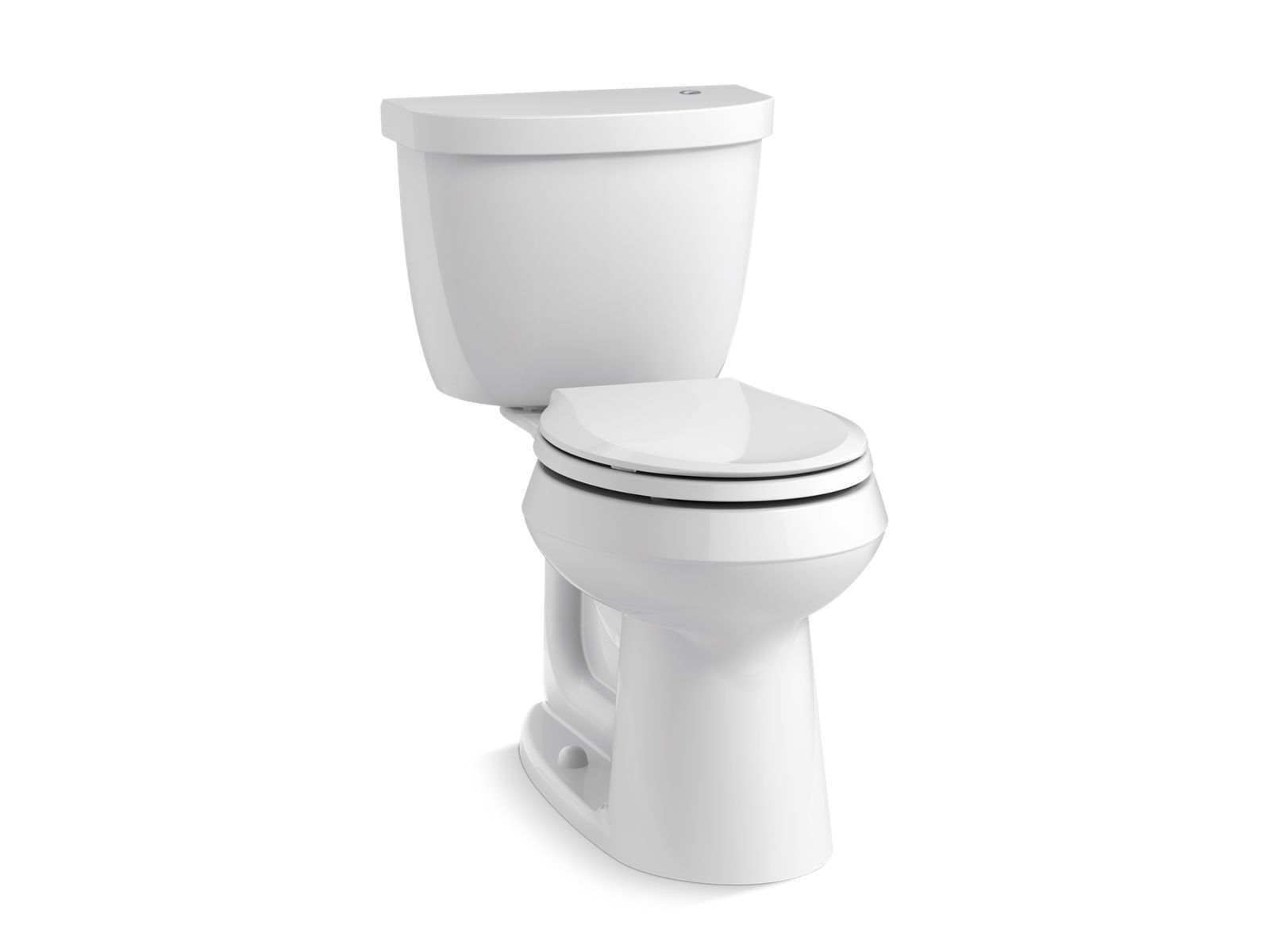 Cimarron® Two-piece elongated 1.28 gpf chair height toilet