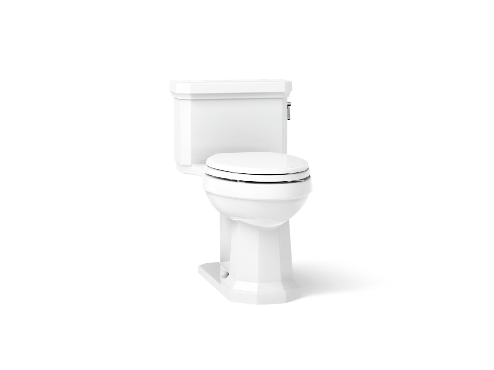Kathryn® One-piece compact elongated with concealed trapway, 1.28 gpf