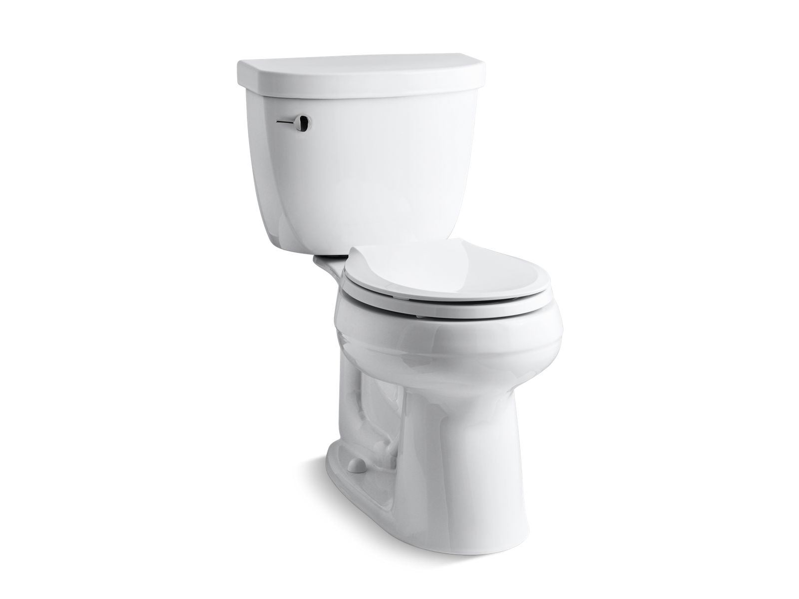 Cimarron® The Complete Solution® two-piece round-front toilet, 1.28 gpf