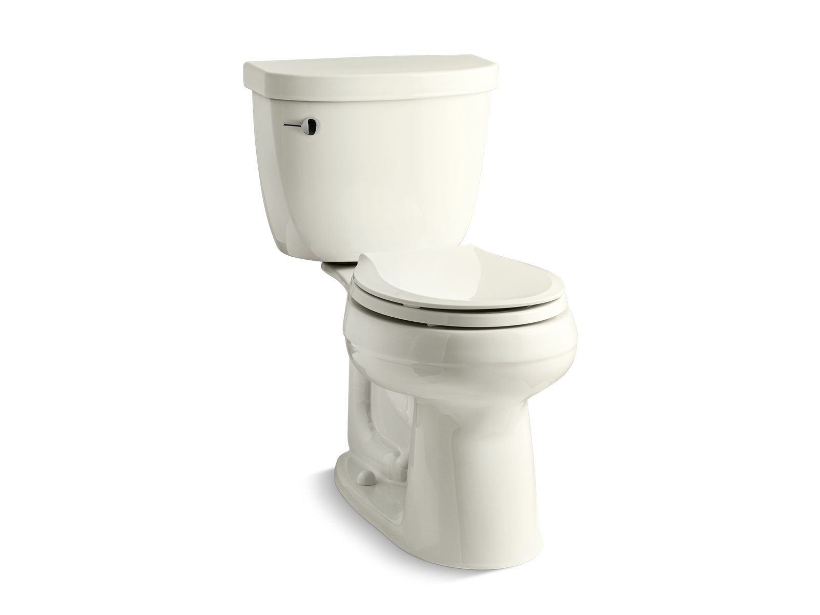Cimarron® The Complete Solution® two-piece round-front toilet, 1.28 gpf