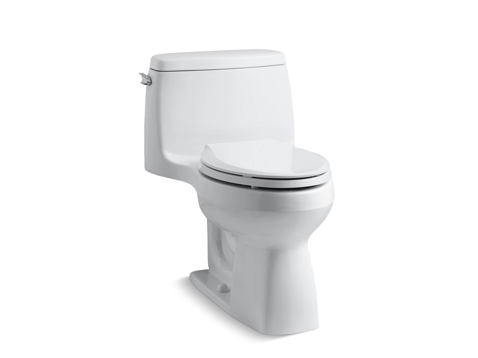 Santa Rosa™ The Complete Solution® one-piece compact elongated toilet, 1.28 gpf