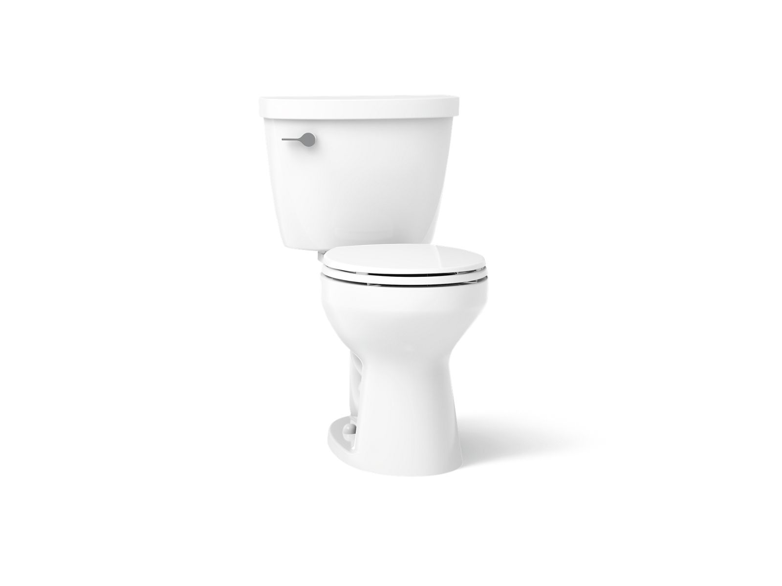 Cimarron® The Complete Solution® two-piece round-front toilet, 1.28 gpf