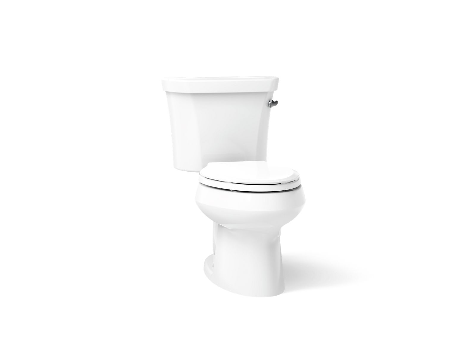 Wellworth® Two-piece elongated toilet, 1.6 gpf