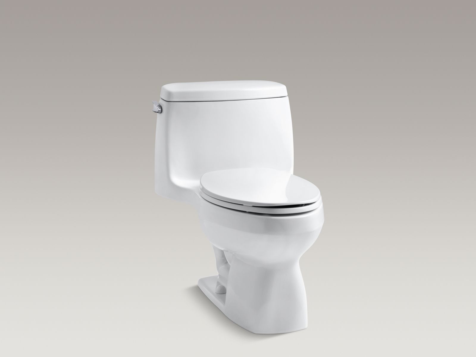 Santa Rosa(TM) The Complete Solution(R) one-piece compact elongated toilet