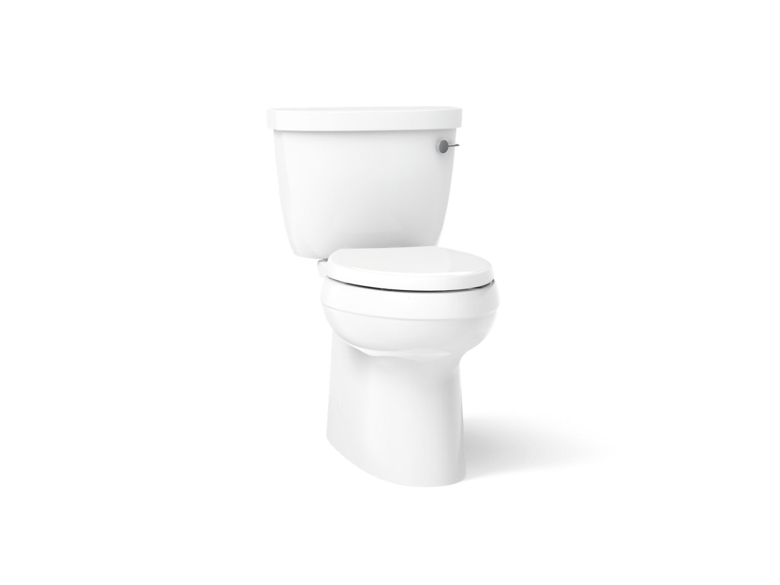 Cimarron® Two-piece elongated toilet with skirted trapway, 1.28 gpf