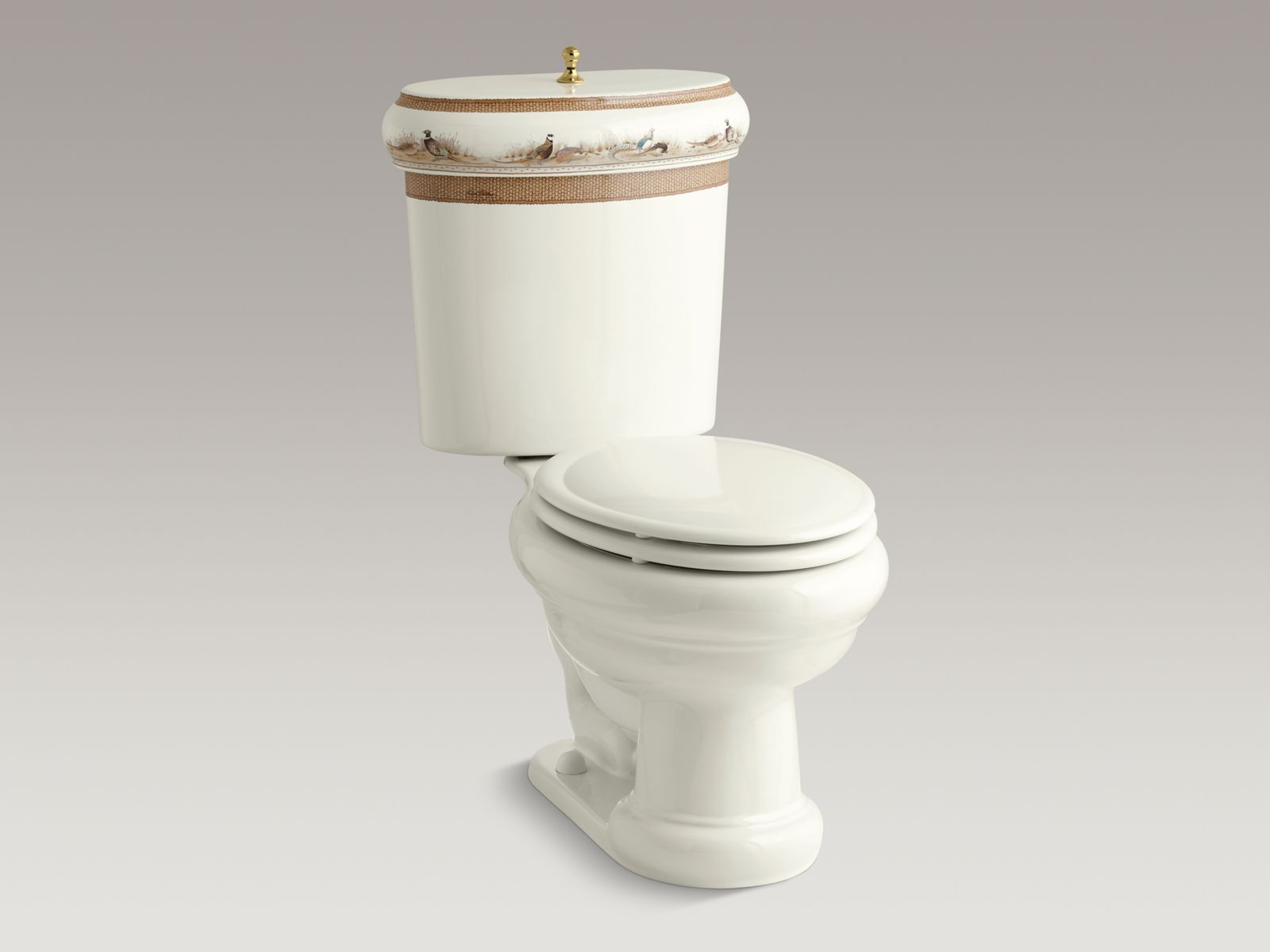 Pheasant™ Revival® Two-piece elongated toilet, 1.6 gpf