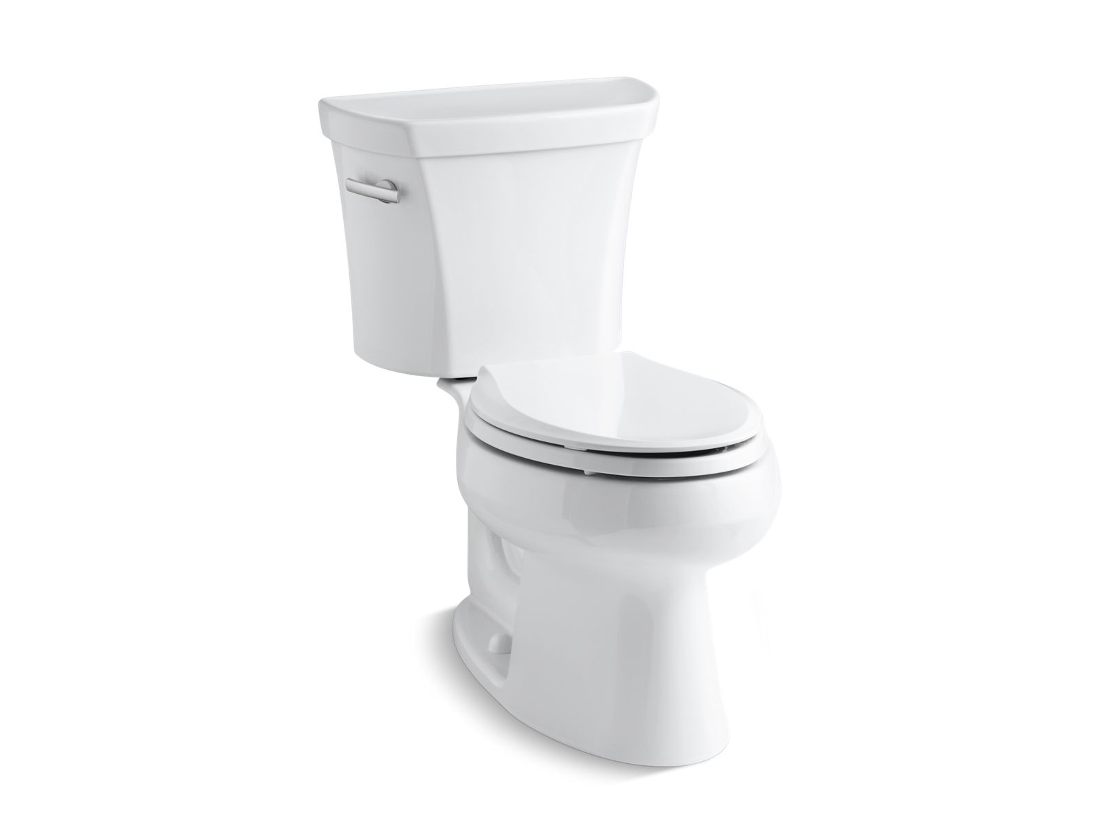 Wellworth® Two-piece elongated 1.6 gpf toilet with tank cover locks