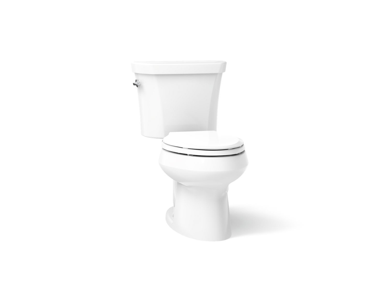 Wellworth® Two-piece elongated toilet, dual-flush