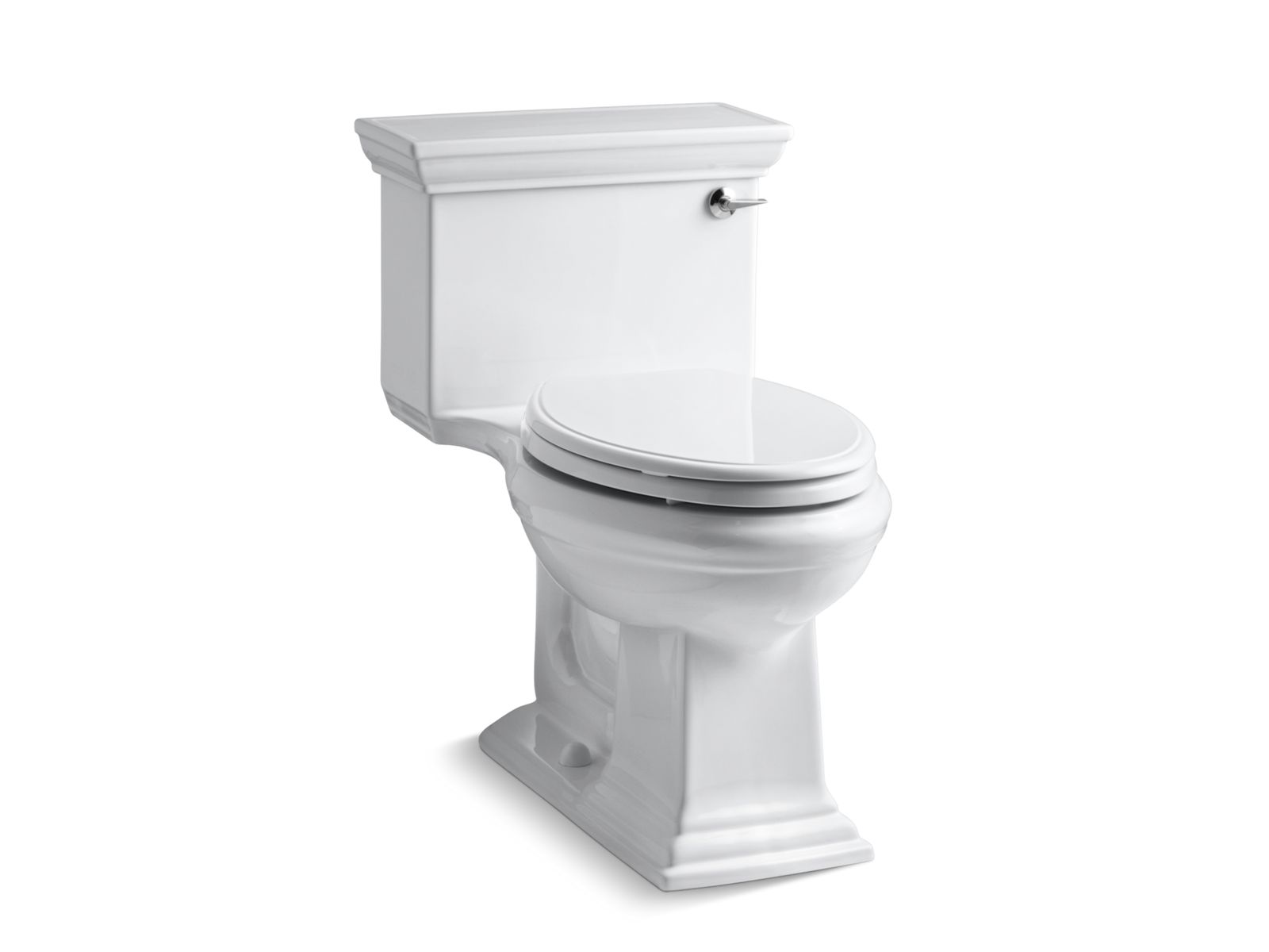 Memoirs® Stately One-piece compact elongated toilet, 1.28 gpf