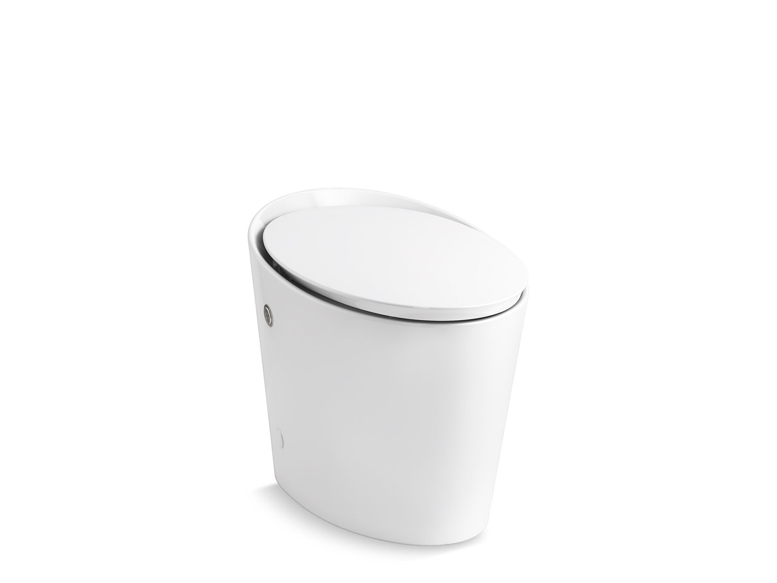 Avoir® One-piece elongated toilet with skirted trapway, 1.28 gpf